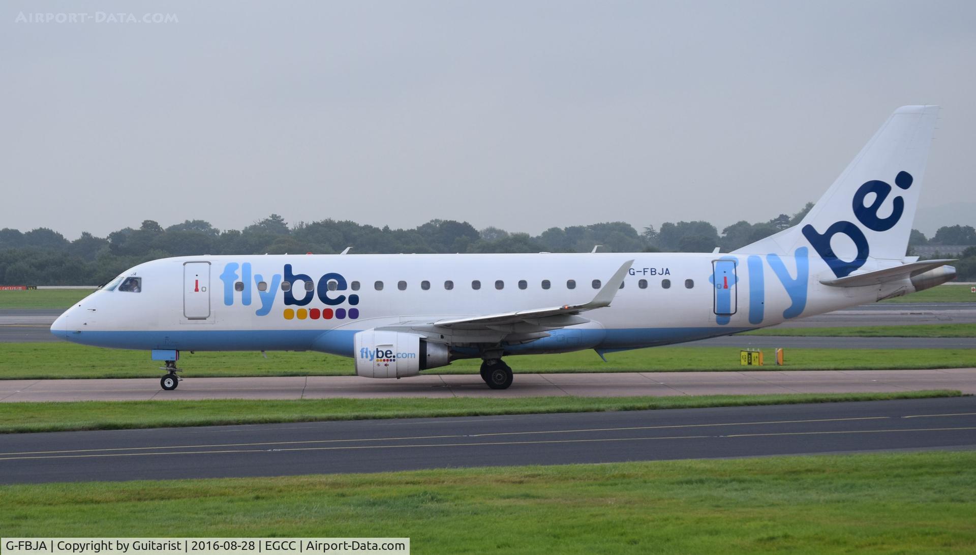 G-FBJA, 2011 Embraer 175STD (ERJ-170-200) C/N 17000326, At Manchester