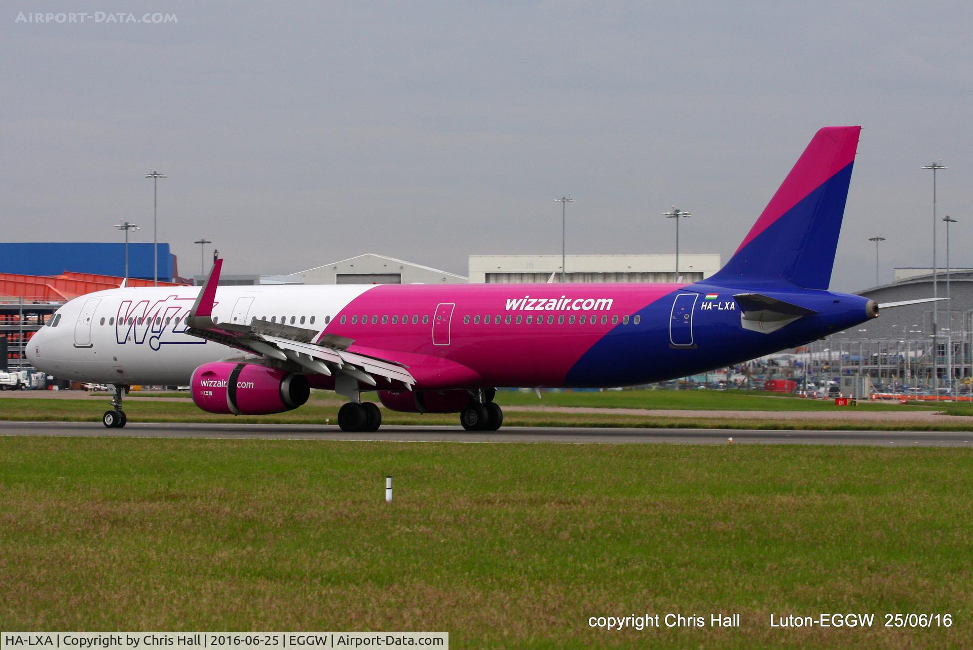 HA-LXA, 2015 Airbus A321-231 C/N 6848, Wizzair