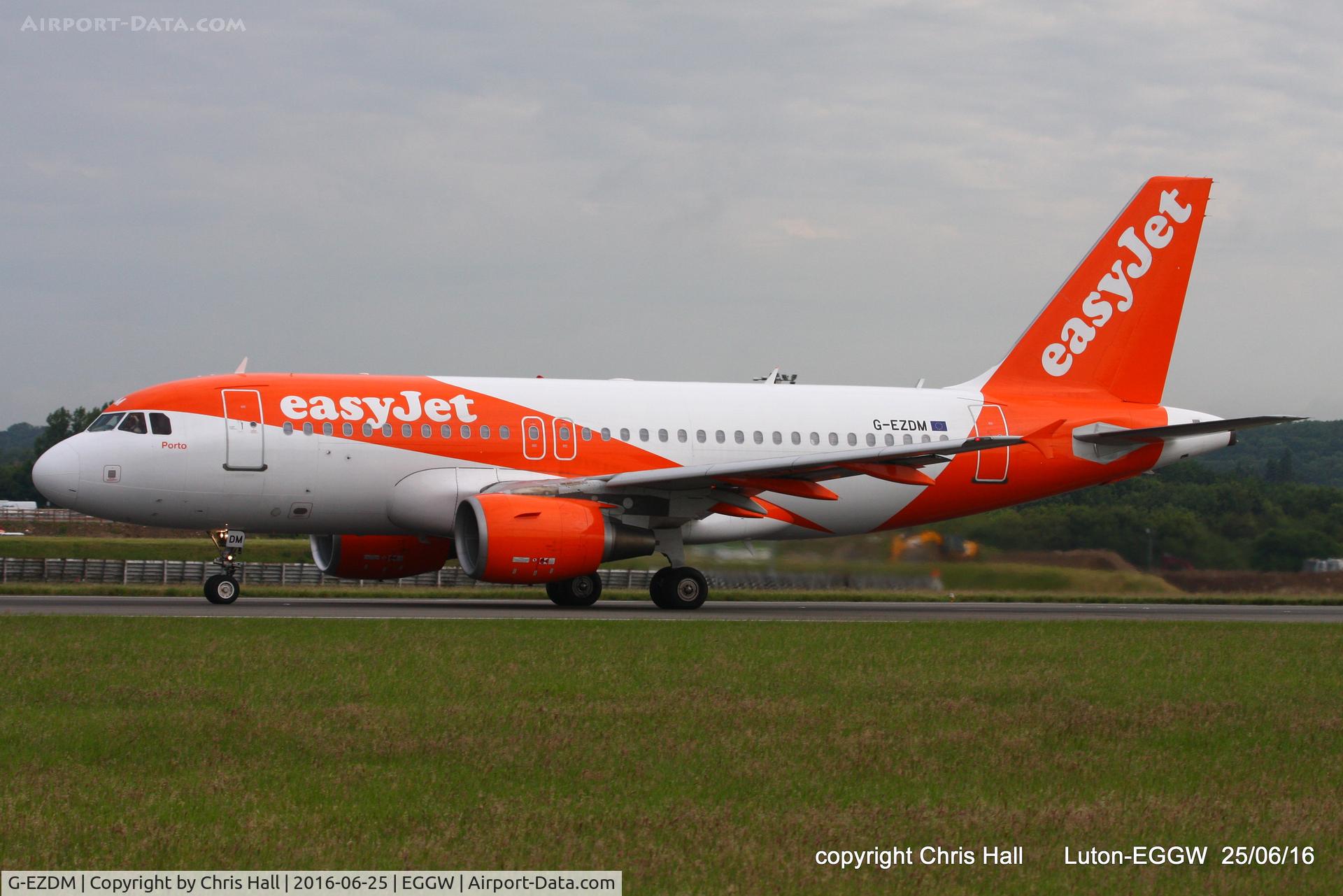 G-EZDM, 2008 Airbus A319-111 C/N 3571, easyJet