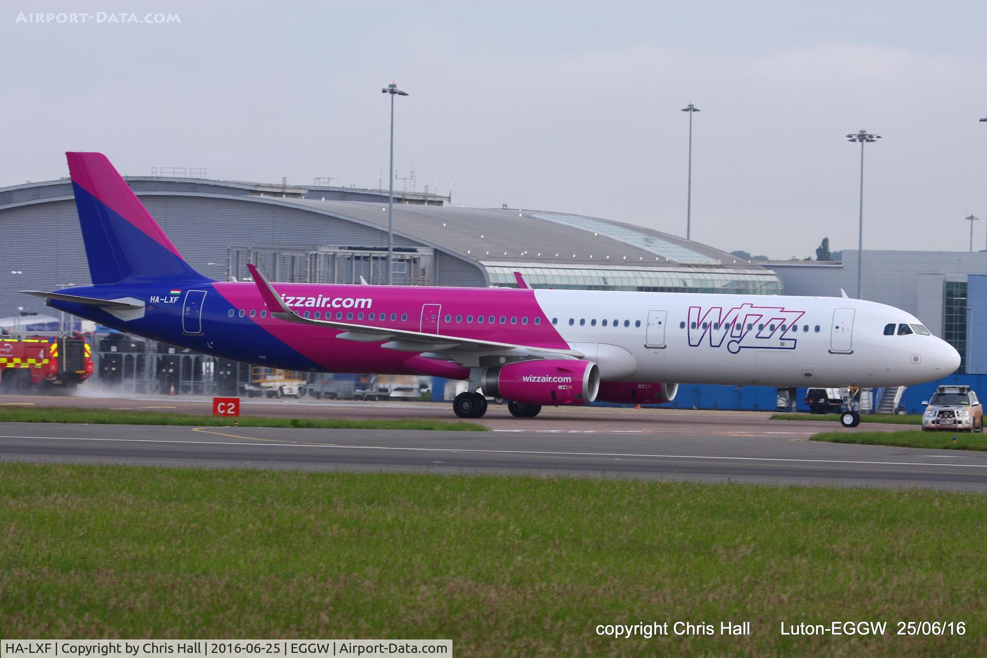 HA-LXF, 2016 Airbus A321-231 C/N 7155, Wizzair