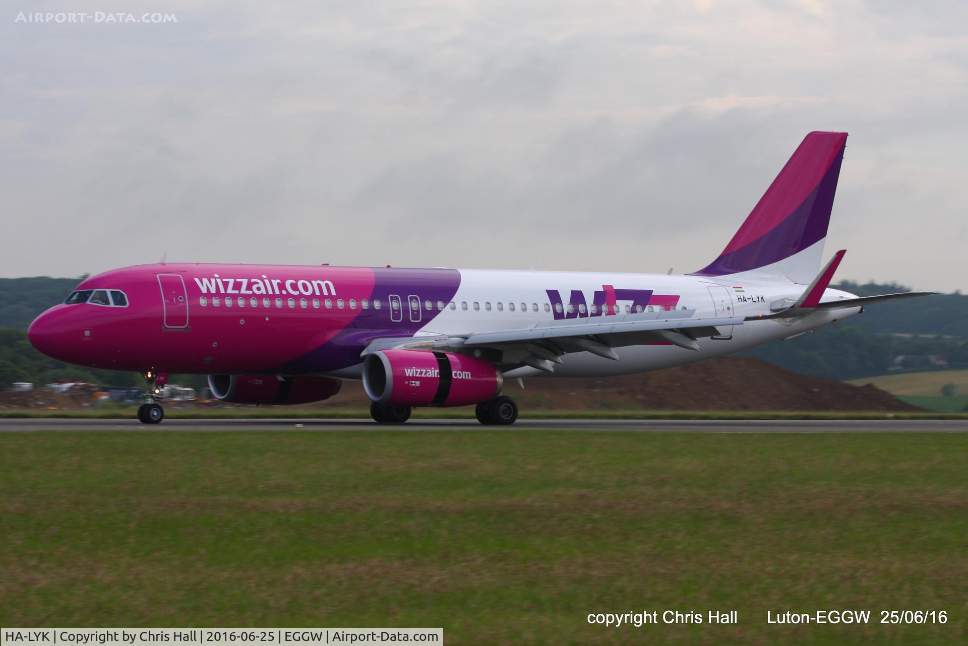 HA-LYK, 2014 Airbus A320-232 C/N 6394, Wizzair