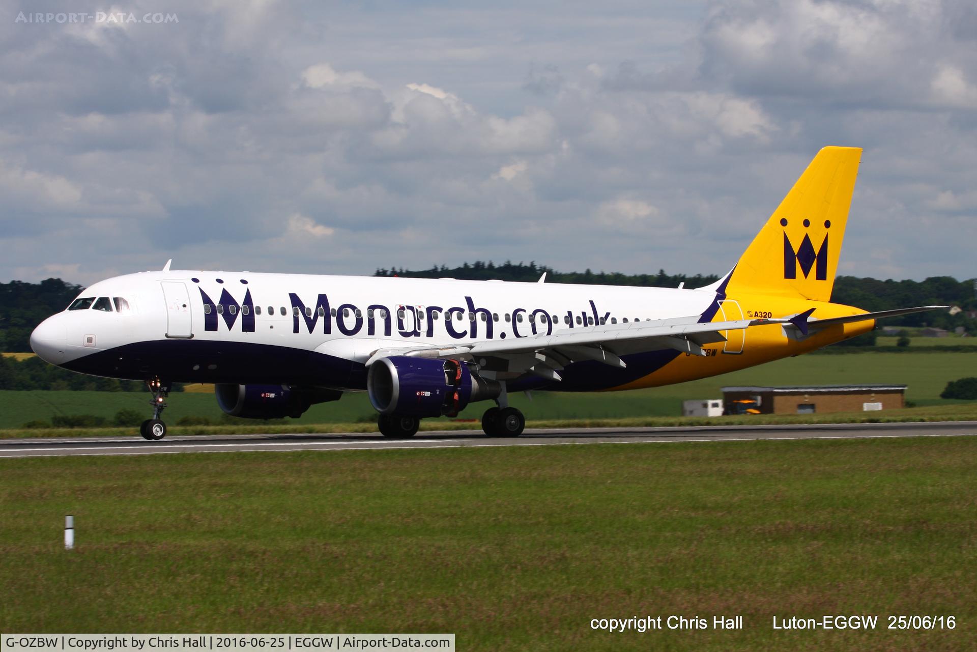 G-OZBW, 2001 Airbus A320-214 C/N 1571, Monarch