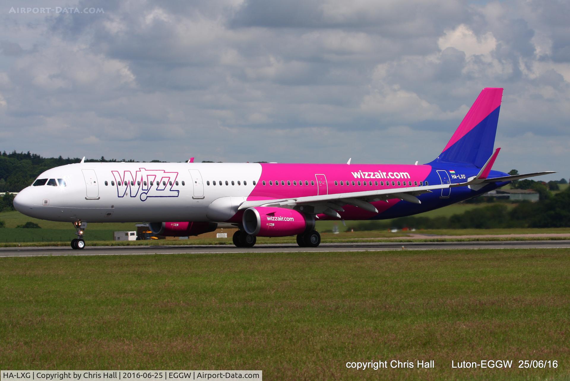 HA-LXG, 2016 Airbus A321-231 C/N 7182, Wizzair