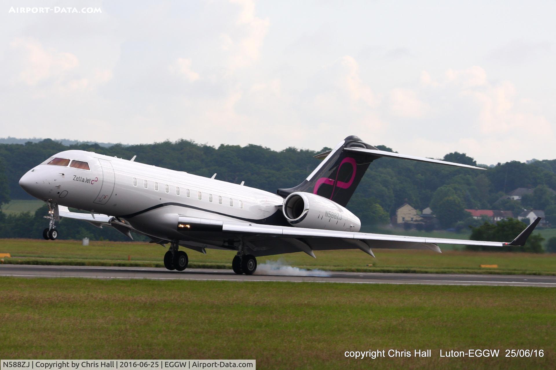 N588ZJ, 2014 Bombardier BD-700-1A11 Global 5000 C/N 9679, Zetta Jet