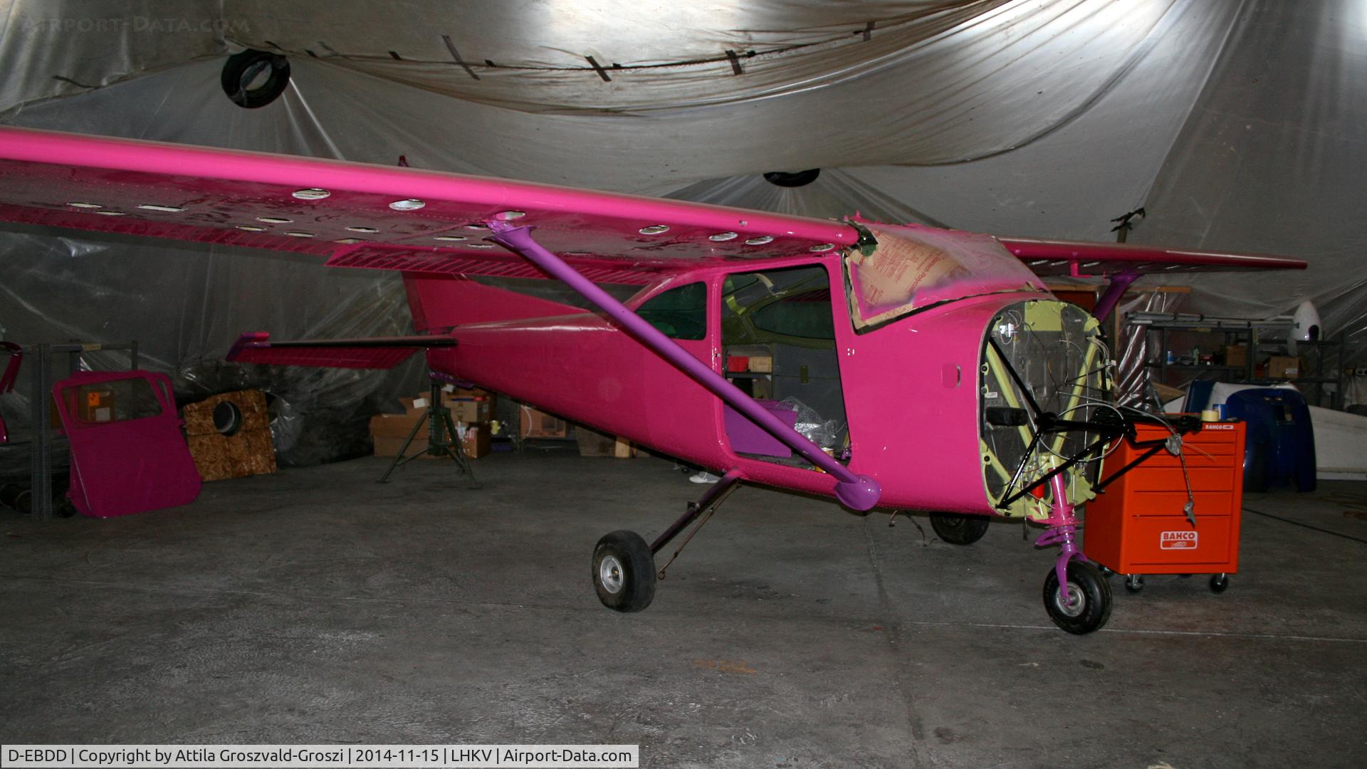 D-EBDD, 1979 Reims F182Q Skylane C/N F18200100, Kaposújlak Airport, Hungary