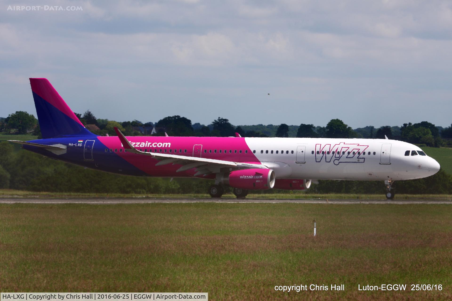 HA-LXG, 2016 Airbus A321-231 C/N 7182, Wizzair