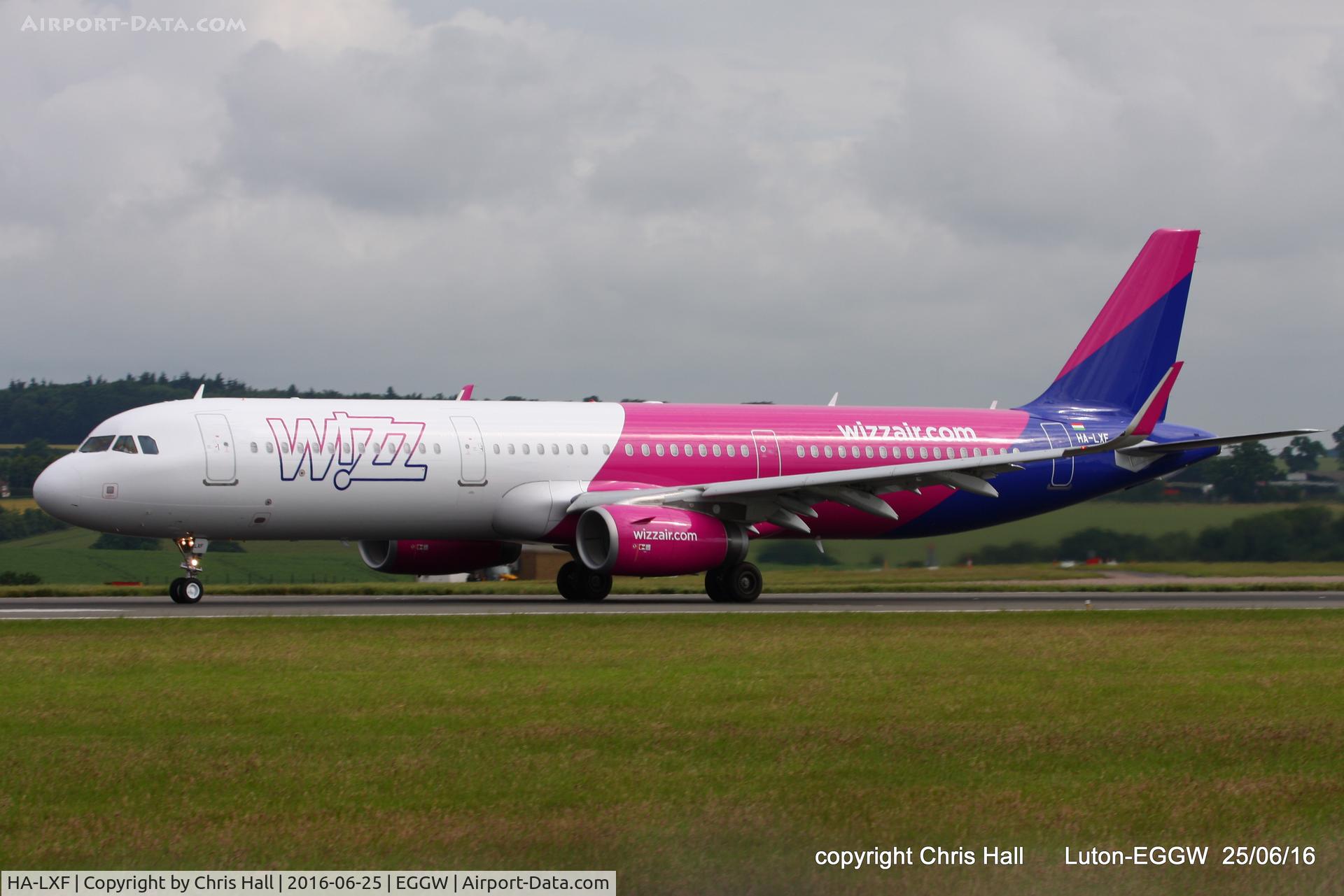 HA-LXF, 2016 Airbus A321-231 C/N 7155, Wizzair