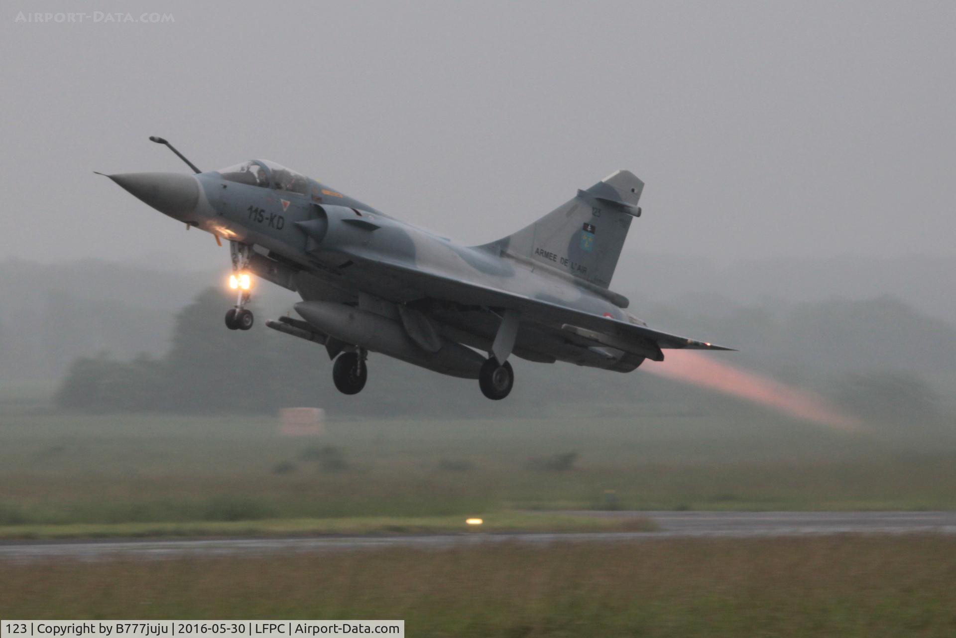123, Dassault Mirage 2000C C/N 414, at Creil