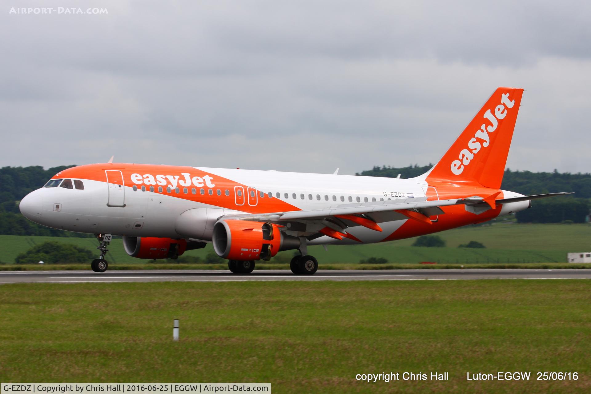 G-EZDZ, 2009 Airbus A319-111 C/N 3774, easyJet