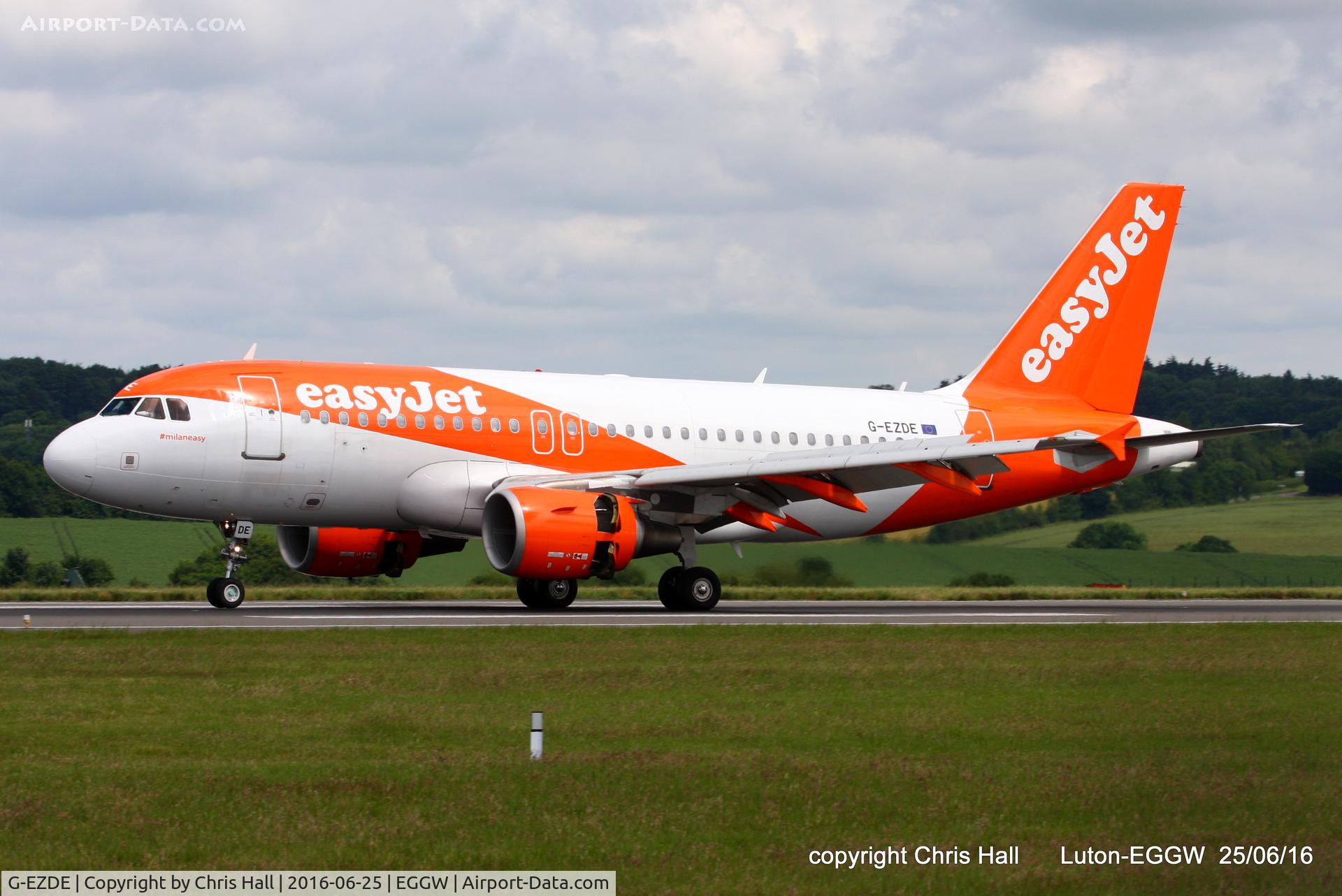 G-EZDE, 2008 Airbus A319-111 C/N 3426, easyJet