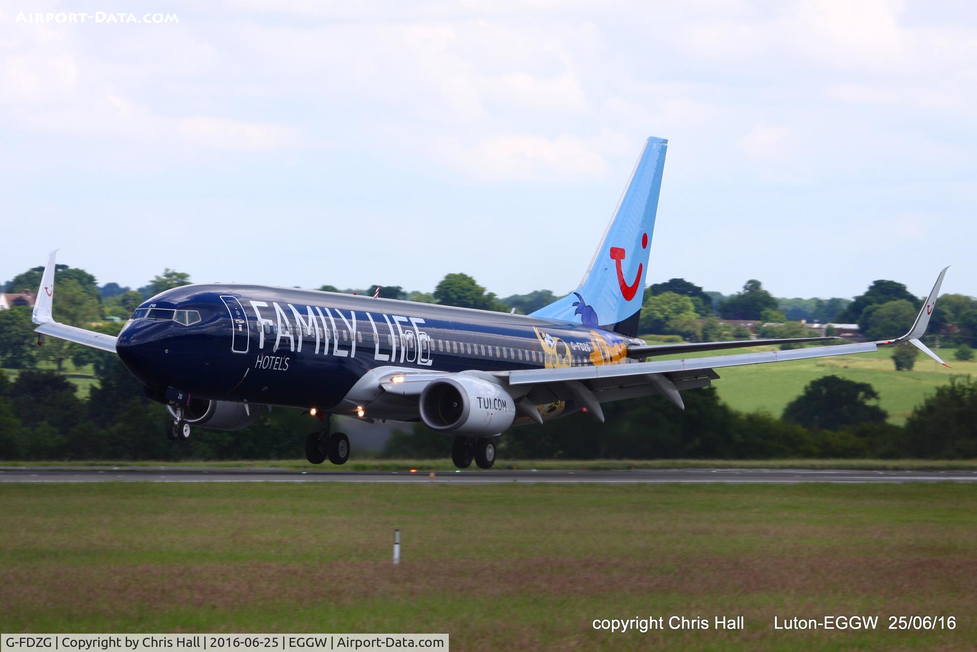 G-FDZG, 2008 Boeing 737-8K5 C/N 35139, Thomson