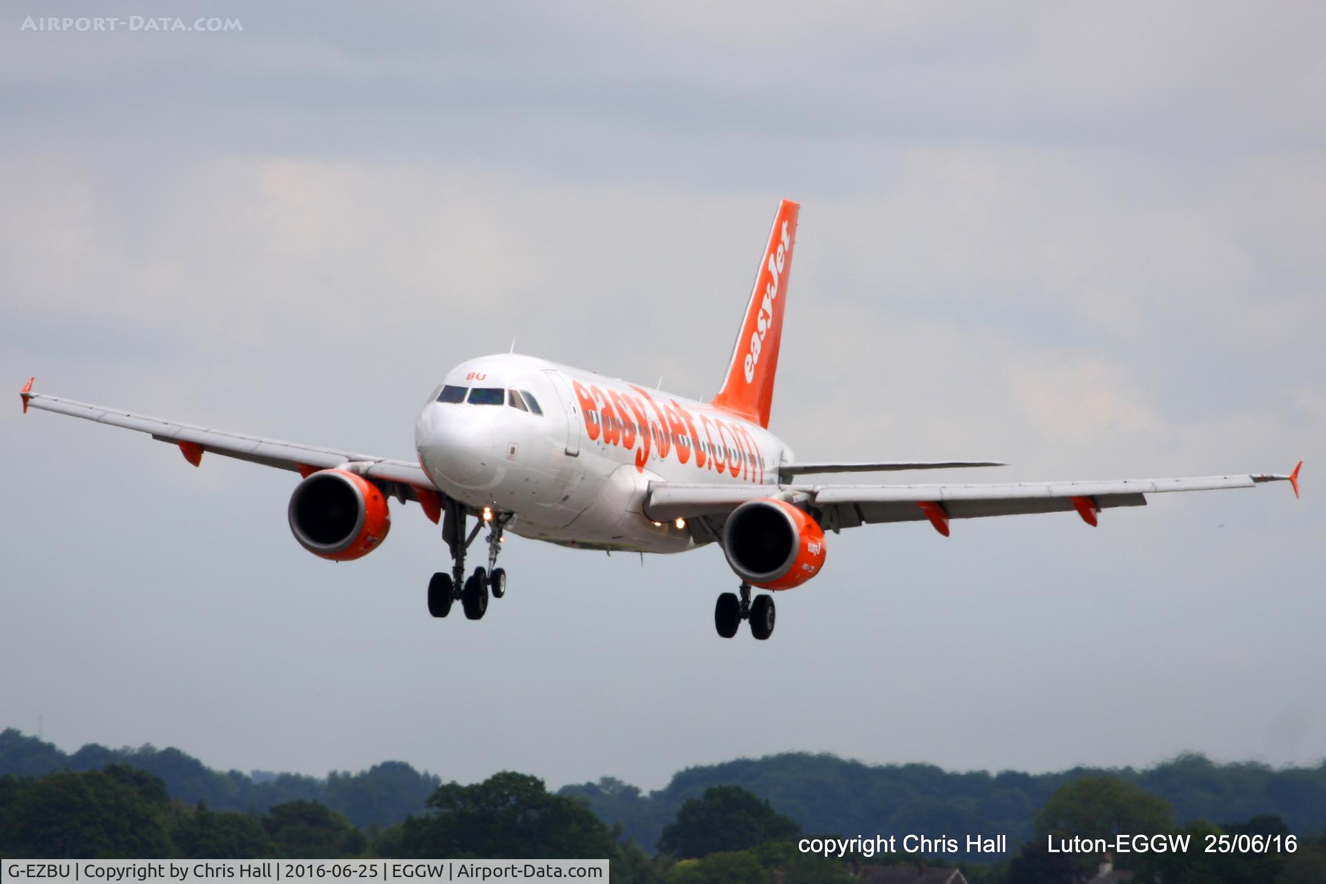G-EZBU, 2007 Airbus A319-111 C/N 3118, easyJet