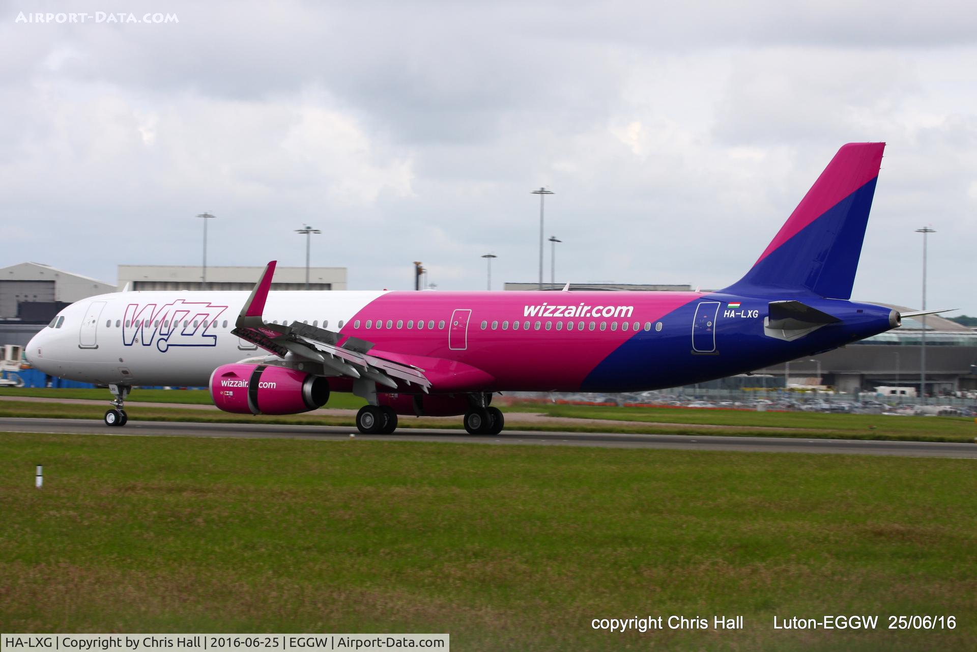 HA-LXG, 2016 Airbus A321-231 C/N 7182, Wizzair