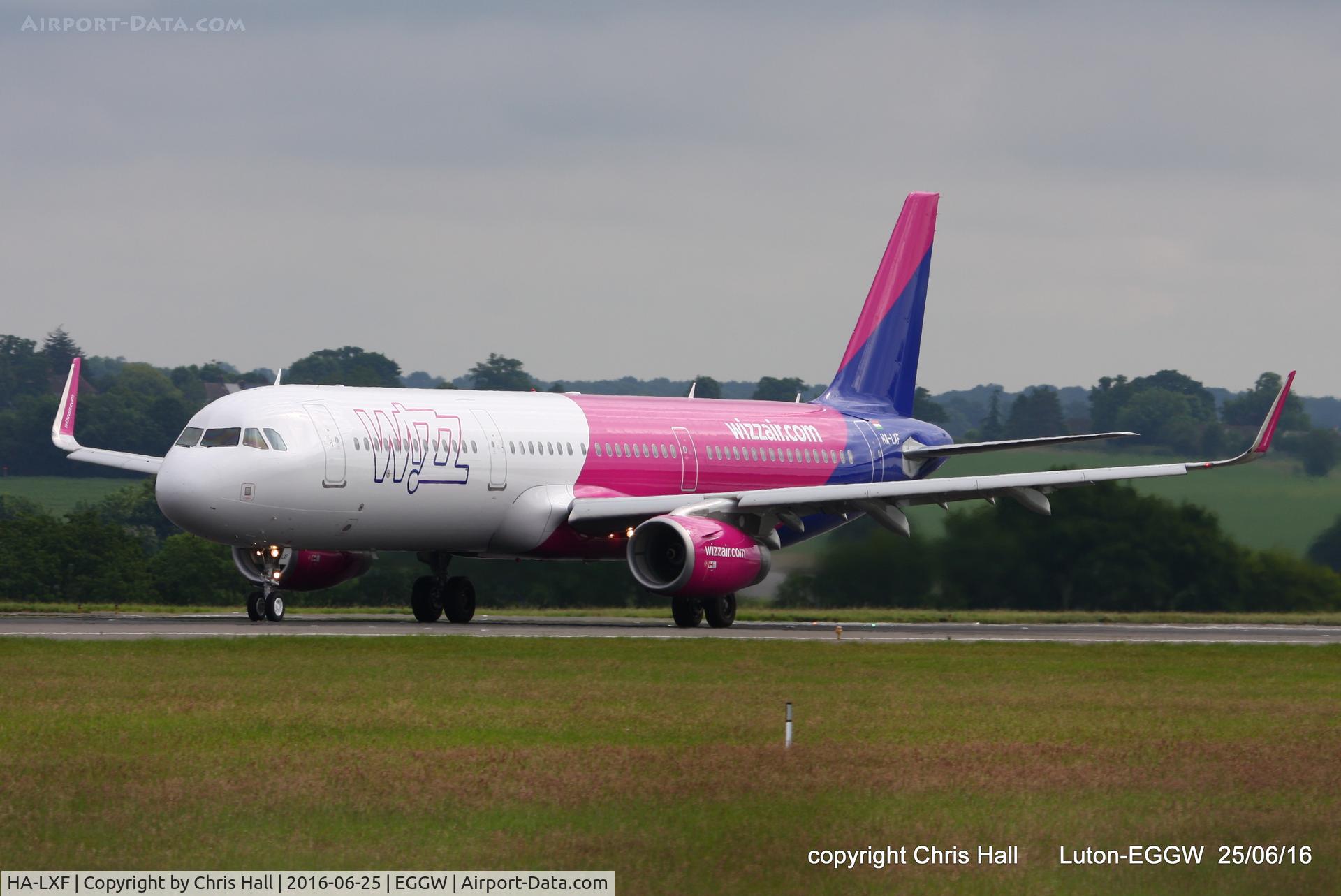 HA-LXF, 2016 Airbus A321-231 C/N 7155, Wizzair