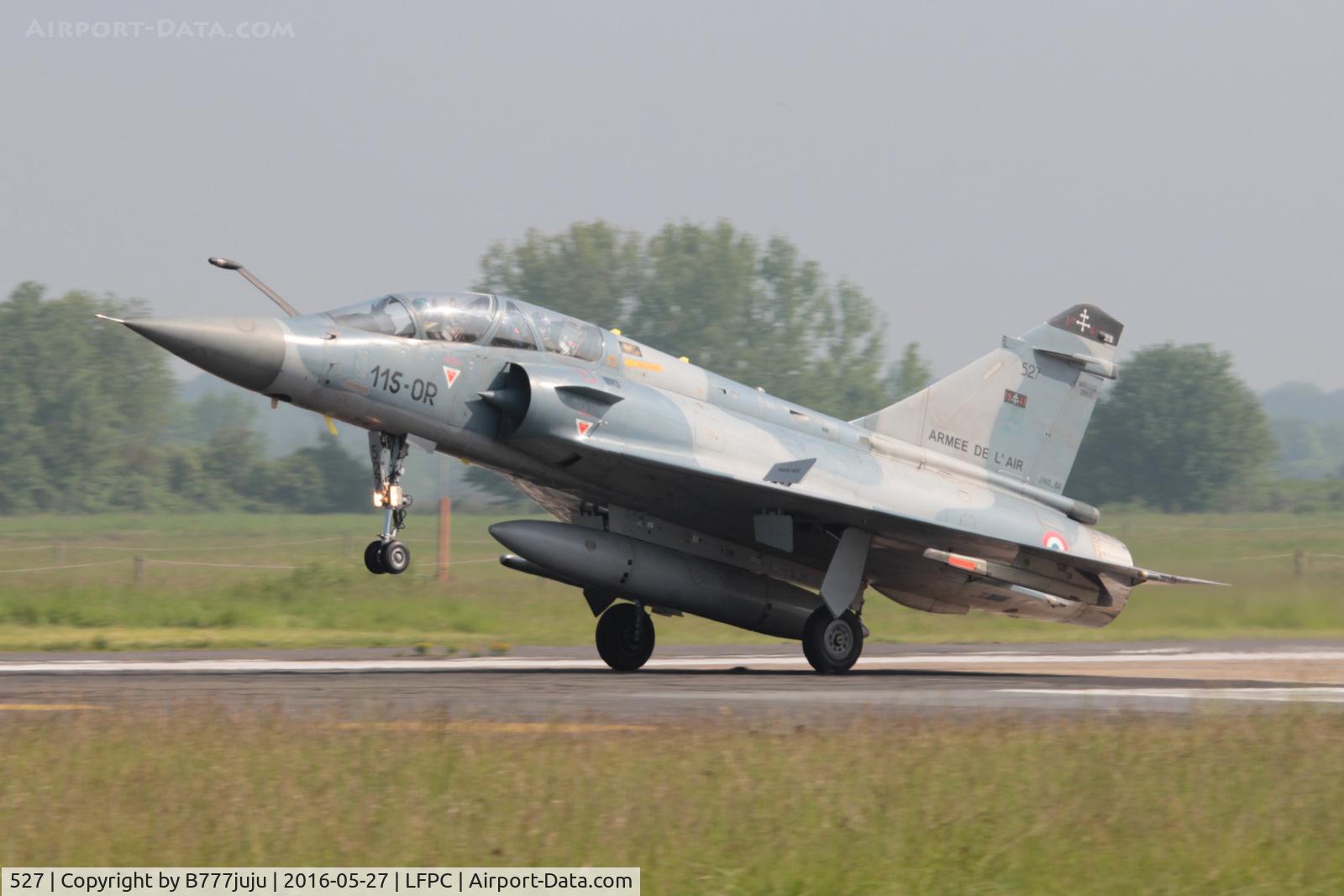 527, Dassault Mirage 2000B C/N 409, at Creil