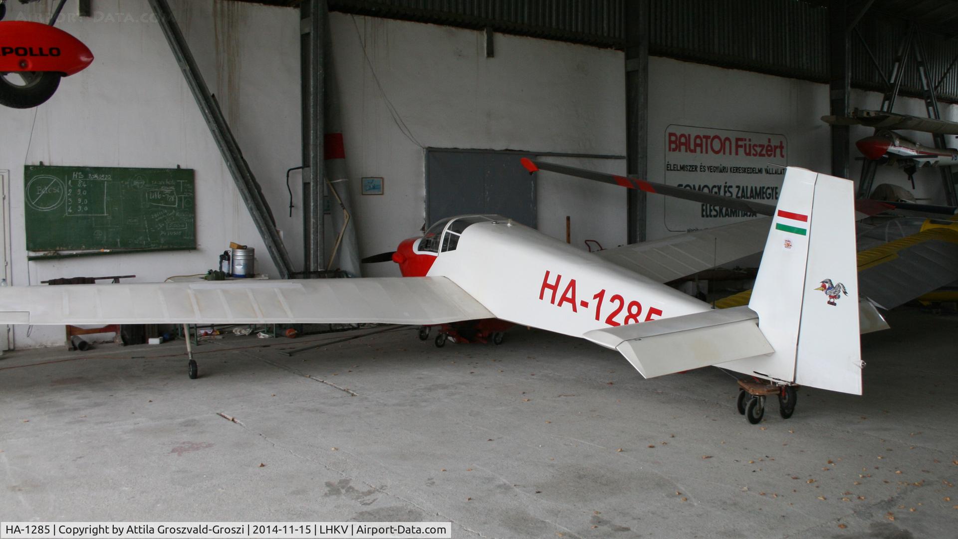 HA-1285, 1972 Scheibe SF-25C Falke 1700 C/N 4227, Kaposújlak Airport, Hungary