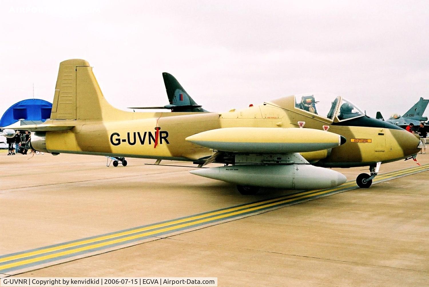 G-UVNR, 1971 BAC 167 Strikemaster Mk.87 C/N EEP/JP/2876, G-UVNR on static display at RIAT.