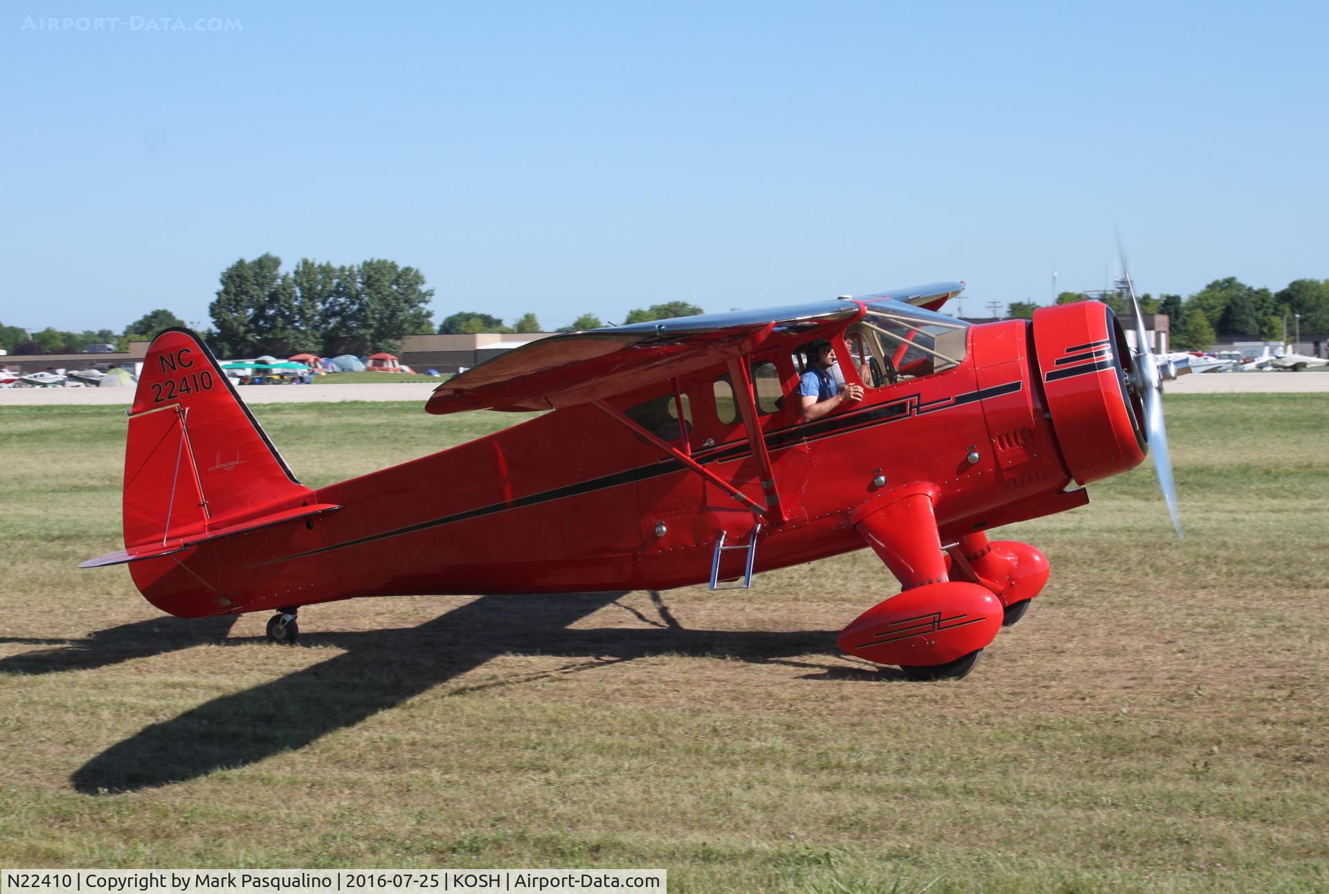 N22410, 1940 Howard Aircraft DGA-15P C/N 509, Howard DGA-15P