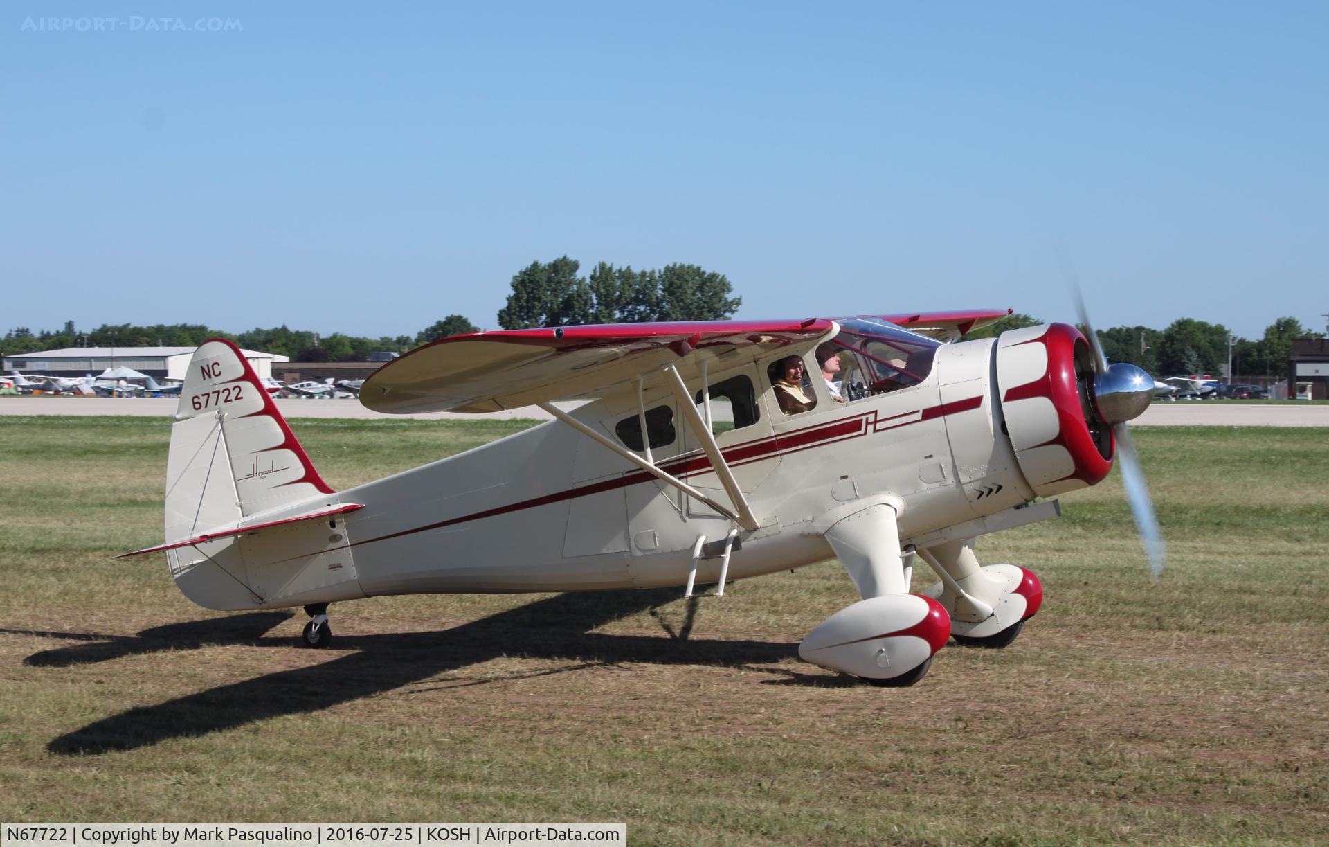 N67722, 1942 Howard Aircraft DGA-15P C/N 560, Howard DGA-15P