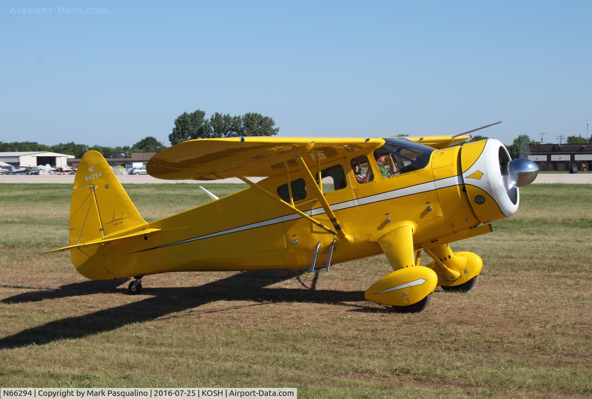 N66294, 1943 Howard Aircraft DGA-15P C/N 892, Howard DGA-15P