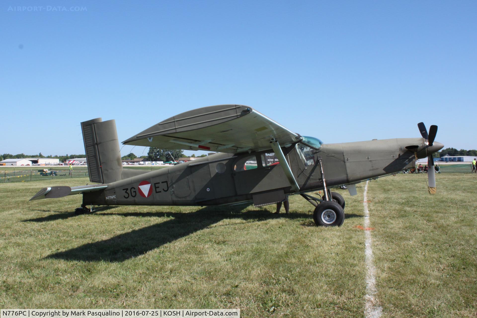 N776PC, Pilatus PC-6/B2-H2 C/N 775, Pilatus PC-6/B2-H2