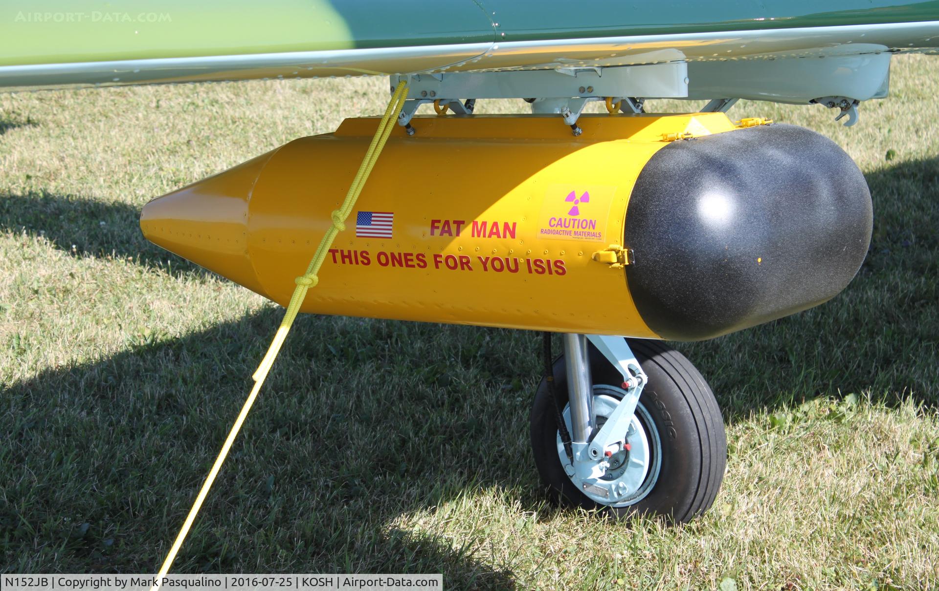 N152JB, 1981 Yakovlev (Aerostar) Yak-52 C/N 811403, YAK-52