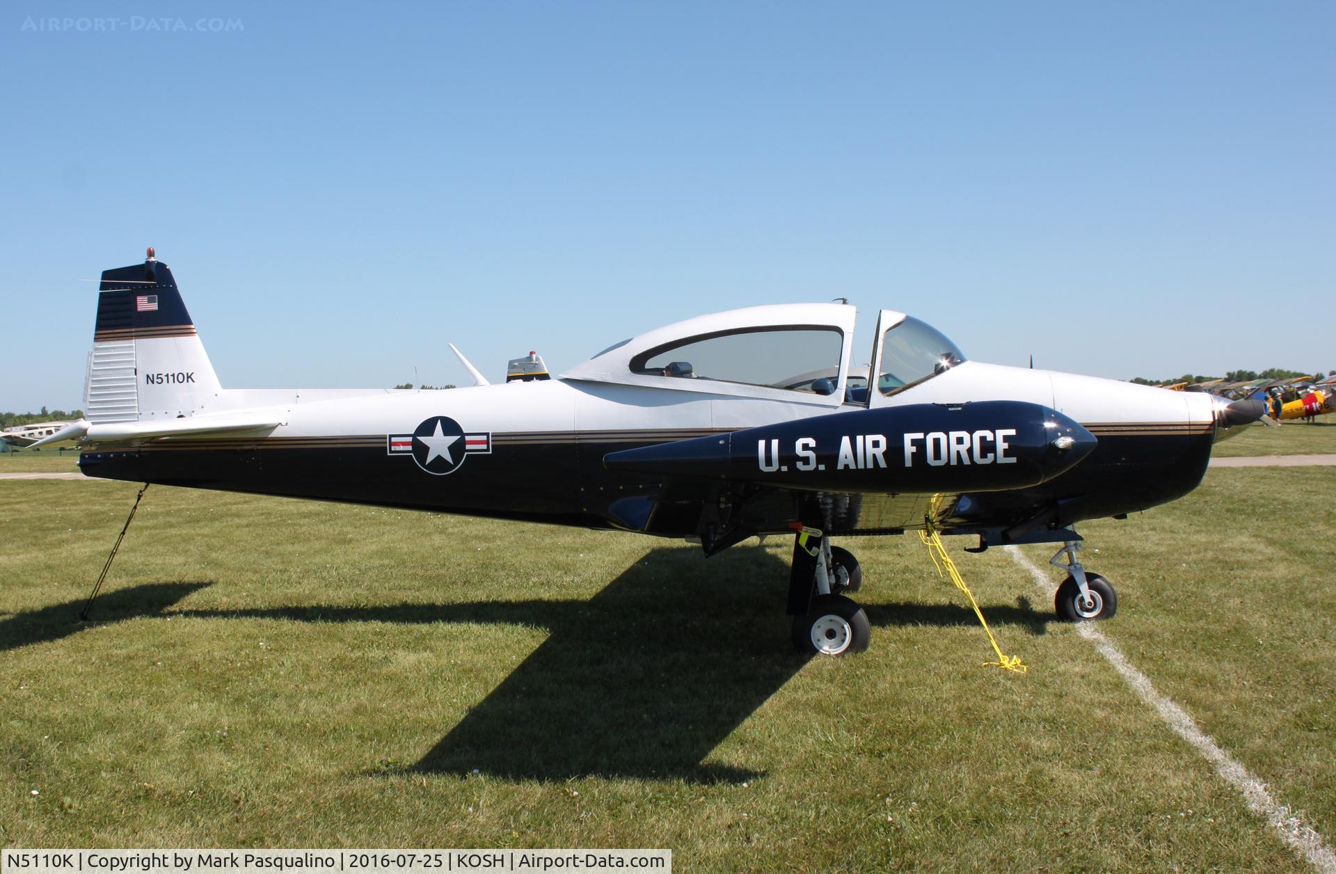 N5110K, 1950 Ryan NAVION A C/N NAV-4-2010, Navion A