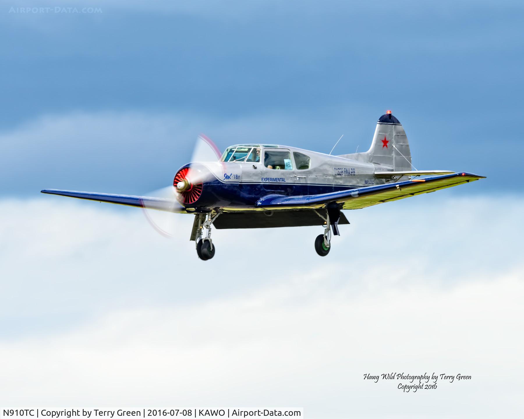 N910TC, Yakovlev Yak-18T C/N 5200808, KAWO