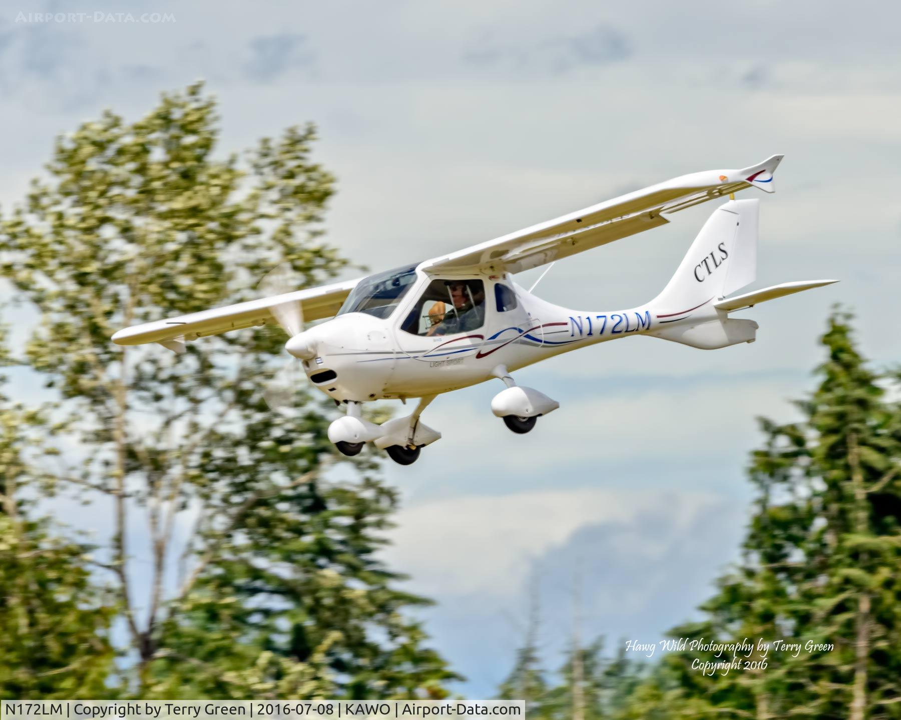 N172LM, Flight Design CTLS C/N F-09-08-05, KAWO