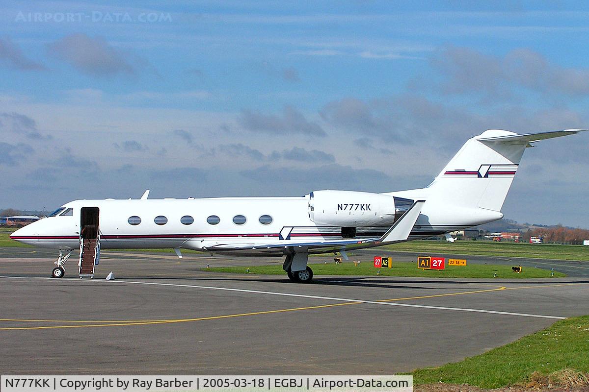N777KK, Gulfstream Aerospace G-IV C/N 1429, Gulfstream G4SP [1429] (Kholer Co) Staverton~G 18/03/2005