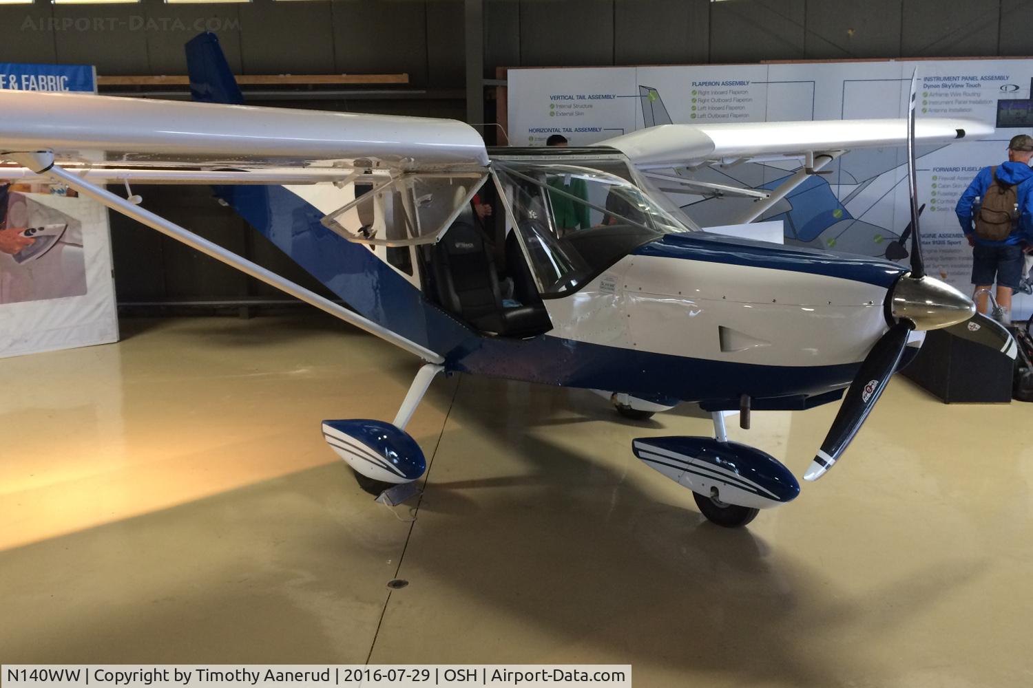 N140WW, 2014 Zenith STOL CH-750 C/N C75-10050, The One Week Wonder painted but not striped.  Signatures were being collected to be added into the stripes.  
2014 Zenith STOL CH-750, c/n: C75-10050