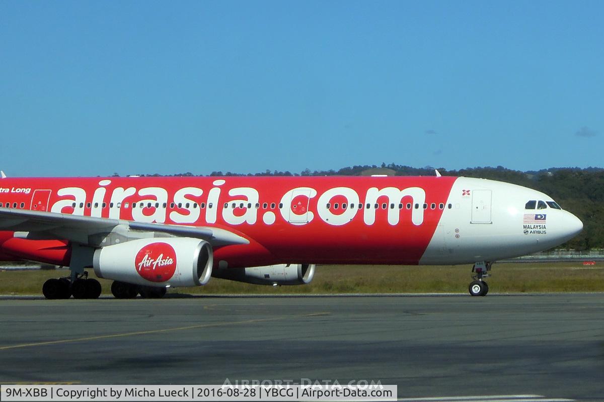 9M-XBB, 2016 Airbus A330-343 C/N 1646, At Coolangatta