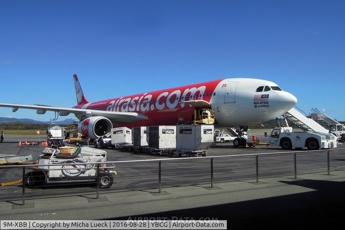 9M-XBB, 2016 Airbus A330-343 C/N 1646, At Coolangatta