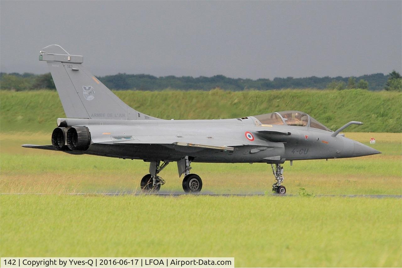 142, 2013 Dassault Rafale C C/N 142, Dassault Rafale C, Landing rwy 06, Avord Air Base 702 (LFOA) Open day 2016