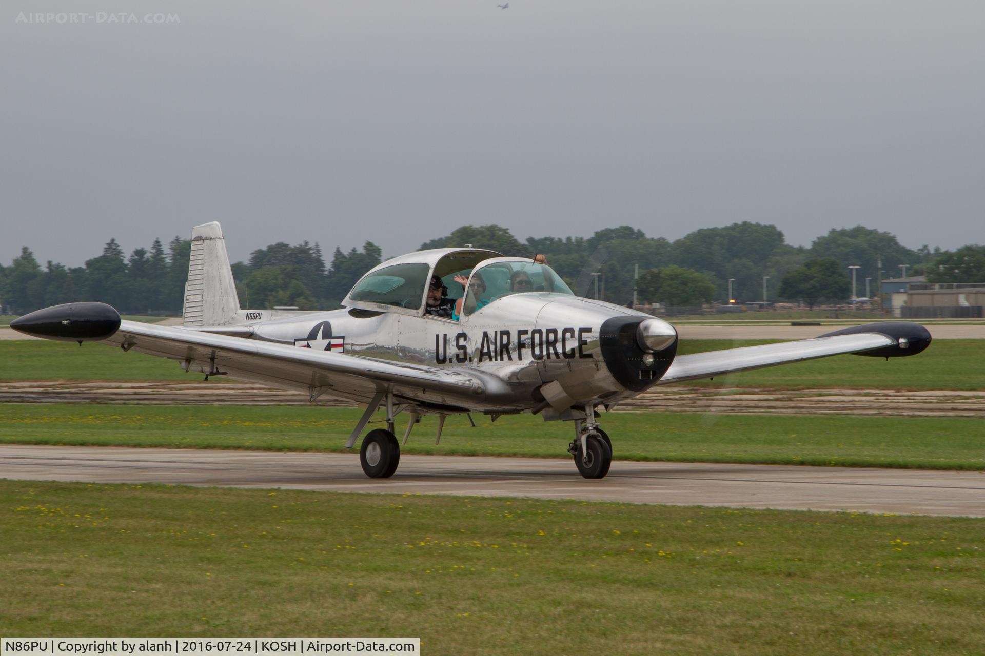 N86PU, 1948 Ryan Navion C/N NAV-4-1149, Taxying