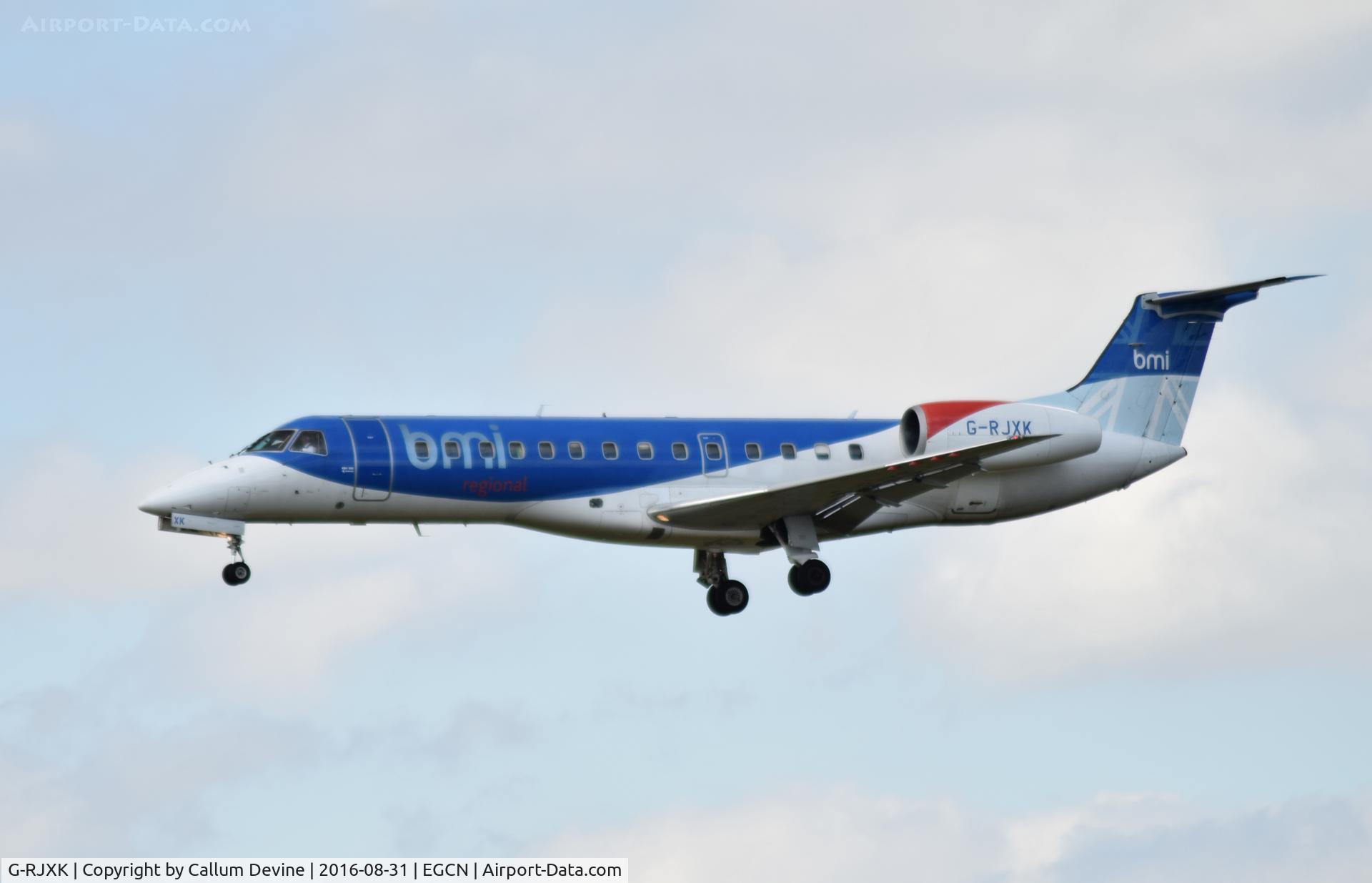 G-RJXK, 2001 Embraer ERJ-135ER (EMB-135ER) C/N 145494, G-RJXK circuit training at DSA