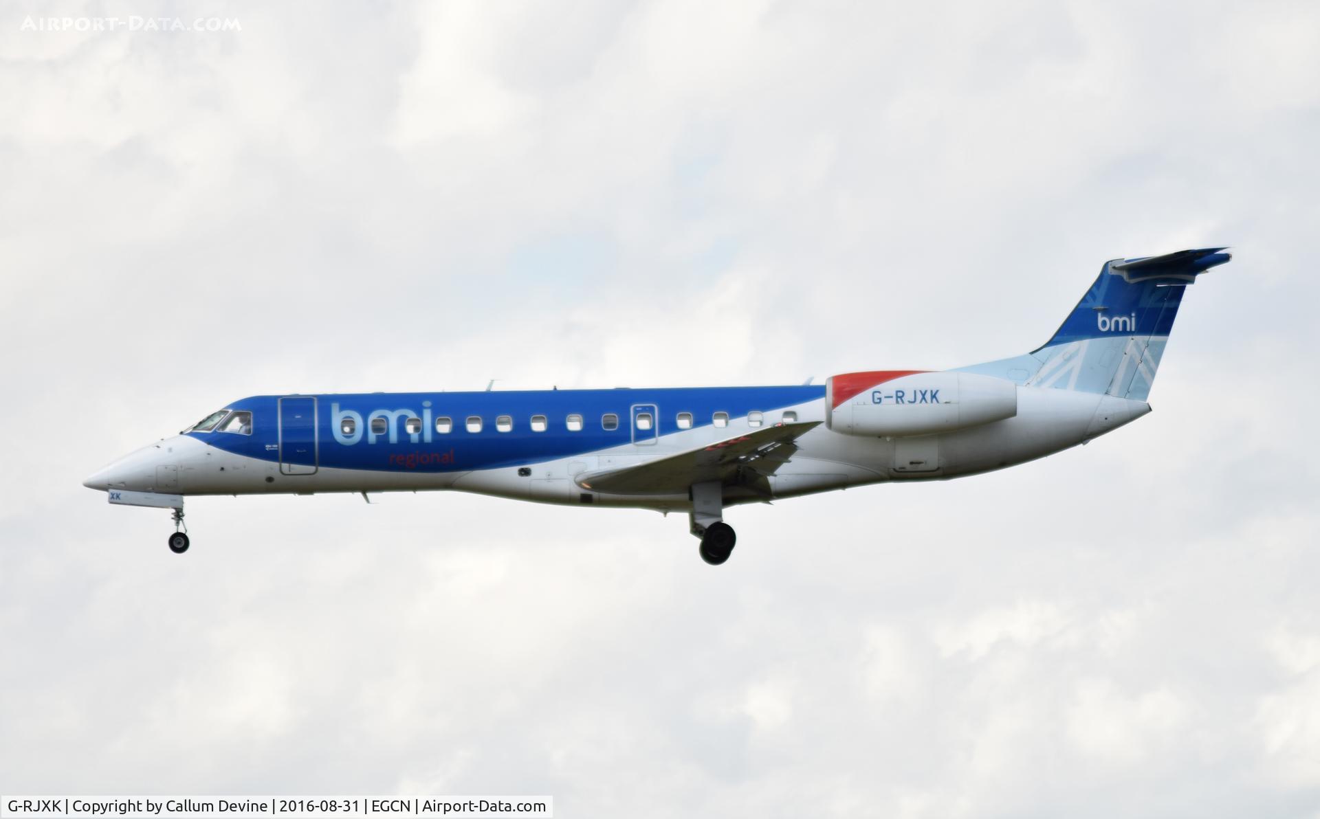 G-RJXK, 2001 Embraer ERJ-135ER (EMB-135ER) C/N 145494, G-RJXK circuit training at DSA