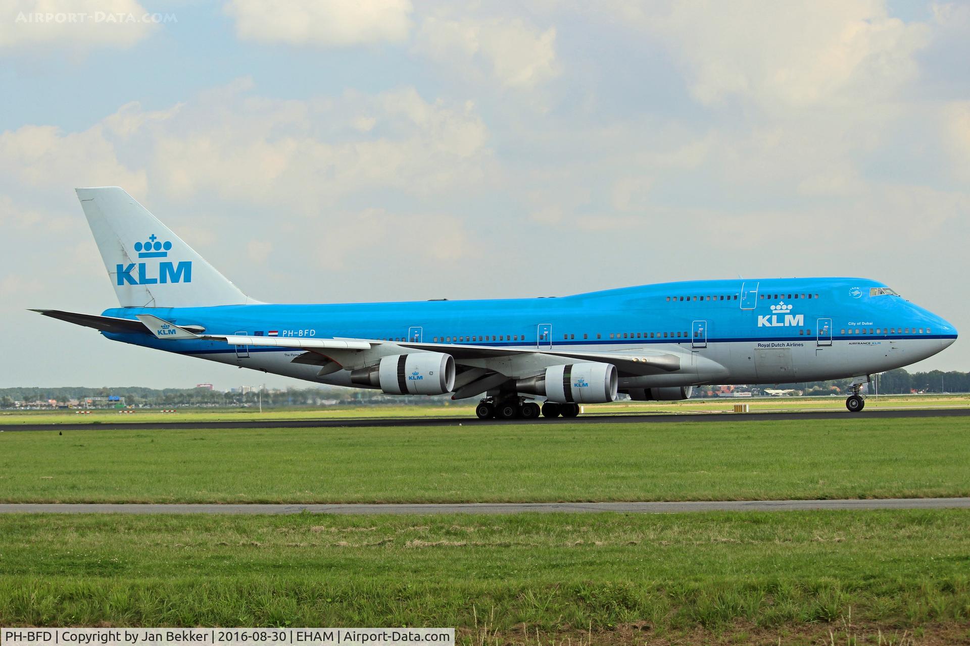 PH-BFD, 1989 Boeing 747-406BC C/N 24001, Schiphol, Amsterdam