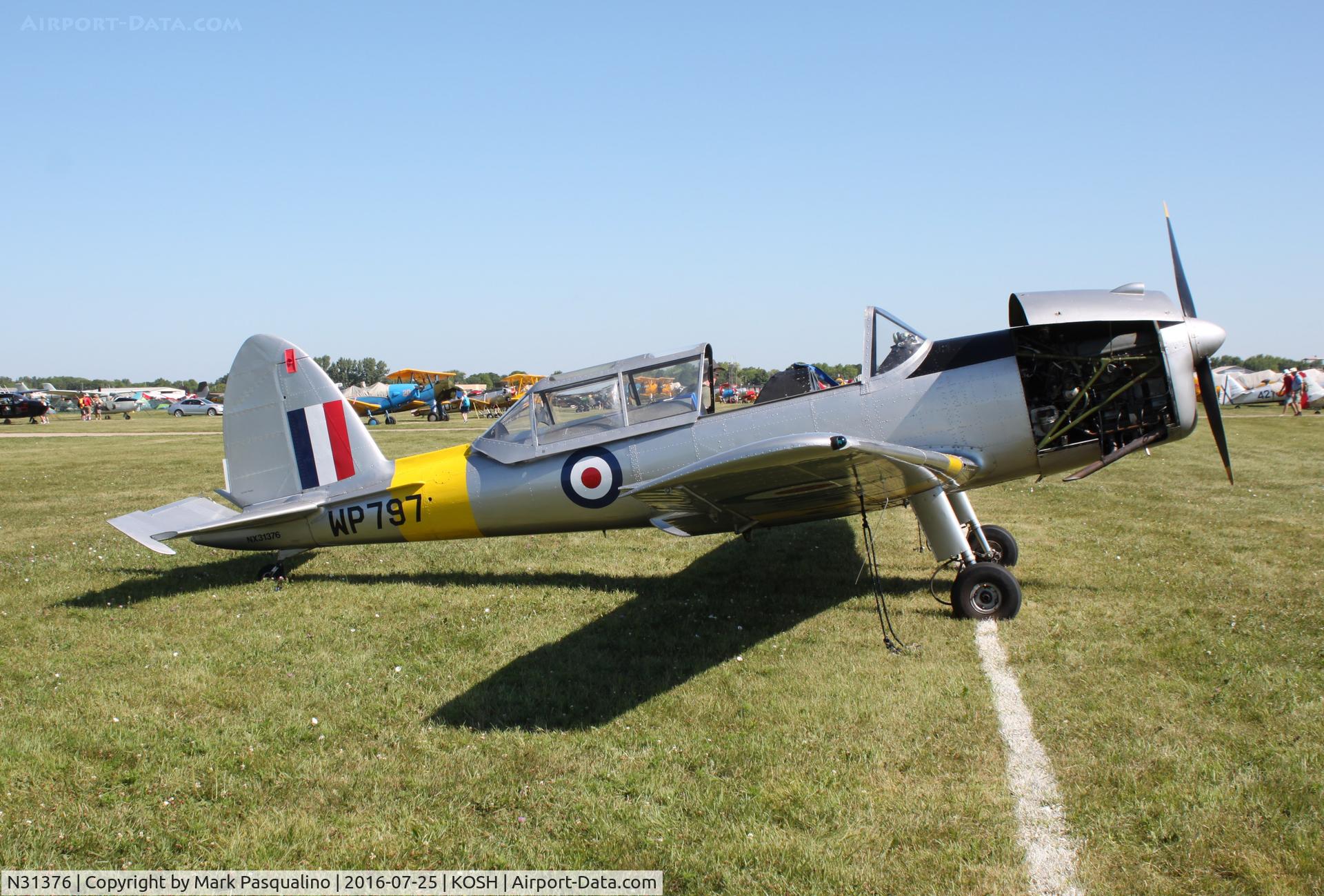 N31376, 1951 De Havilland DHC-1 Chipmunk T.10 C/N C1/0689 (DHB-580?), DHC-1