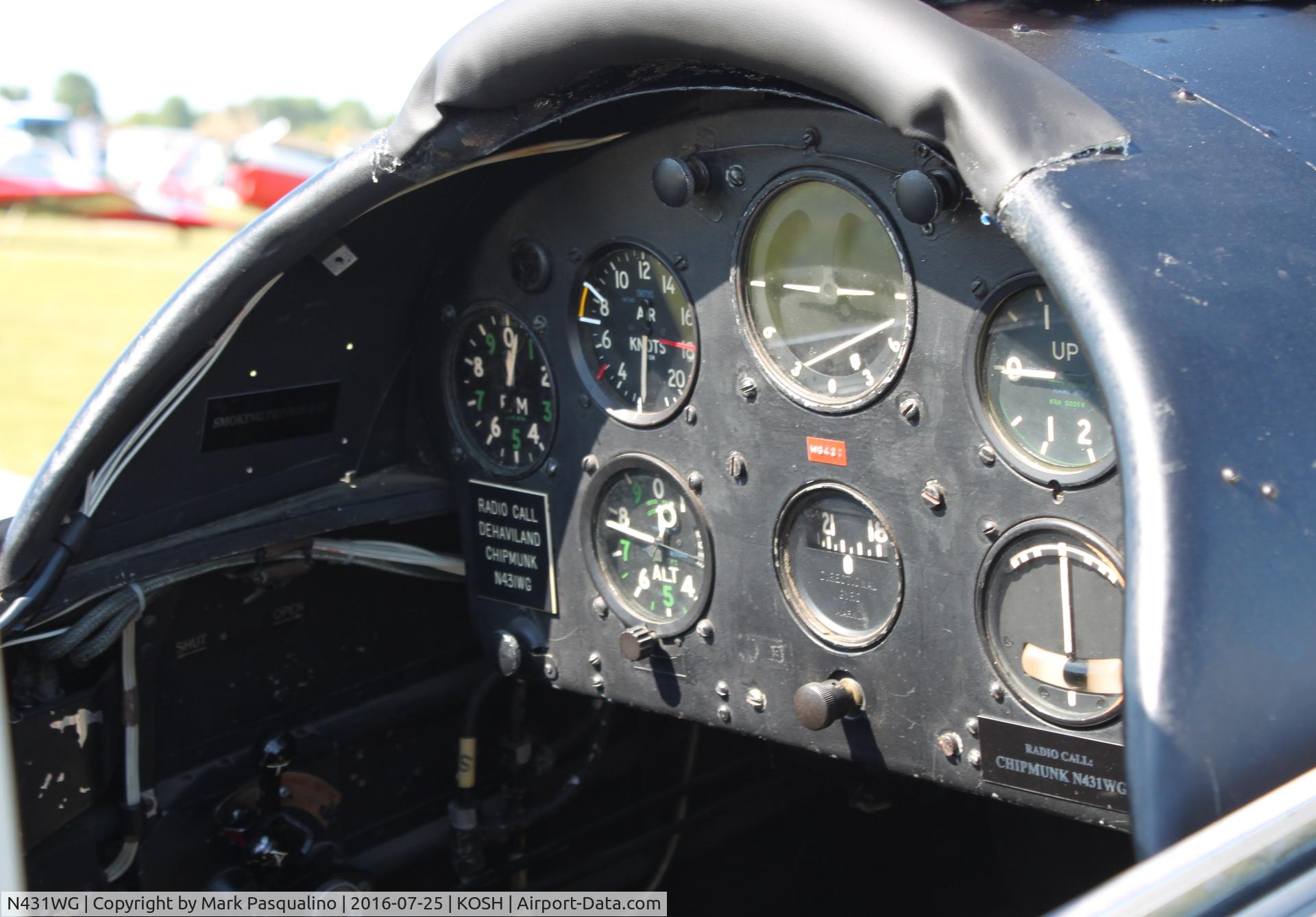 N431WG, 1951 De Havilland DHC-1 Chipmunk 22 C/N C1/0505, DHC-1