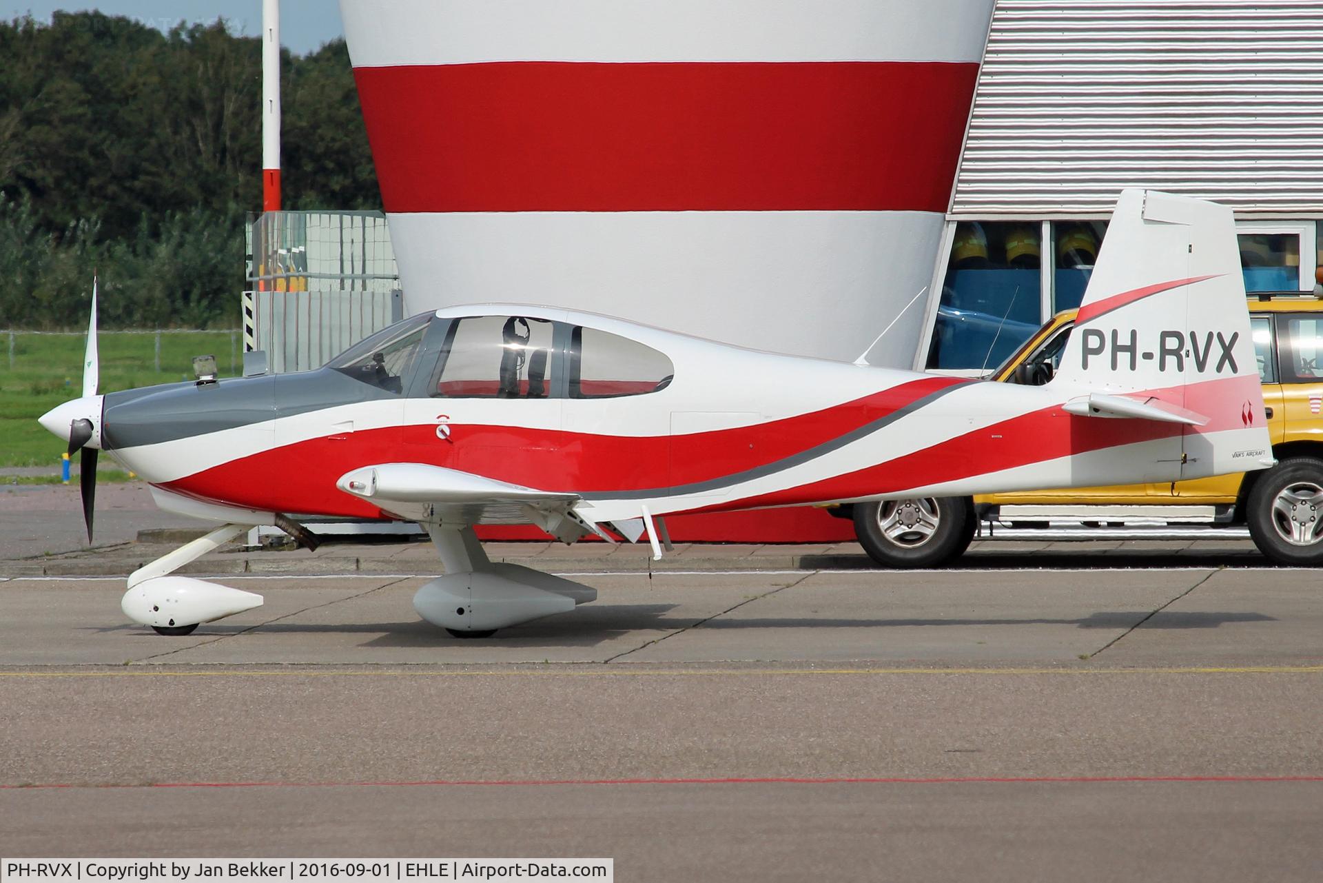 PH-RVX, Vans RV-10 C/N 40550, Lelystad Airport, in front of the tower.