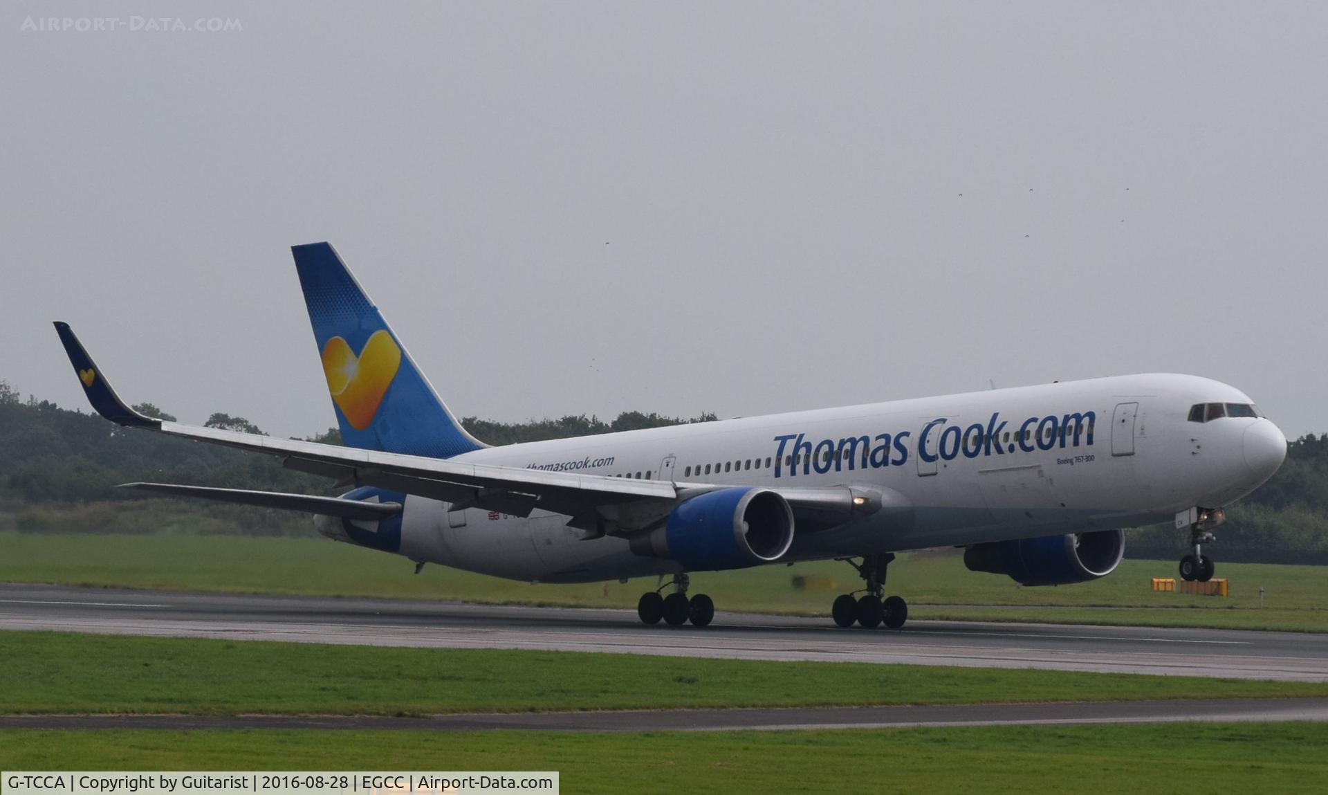 G-TCCA, 1994 Boeing 767-31K C/N 27205, At Manchester