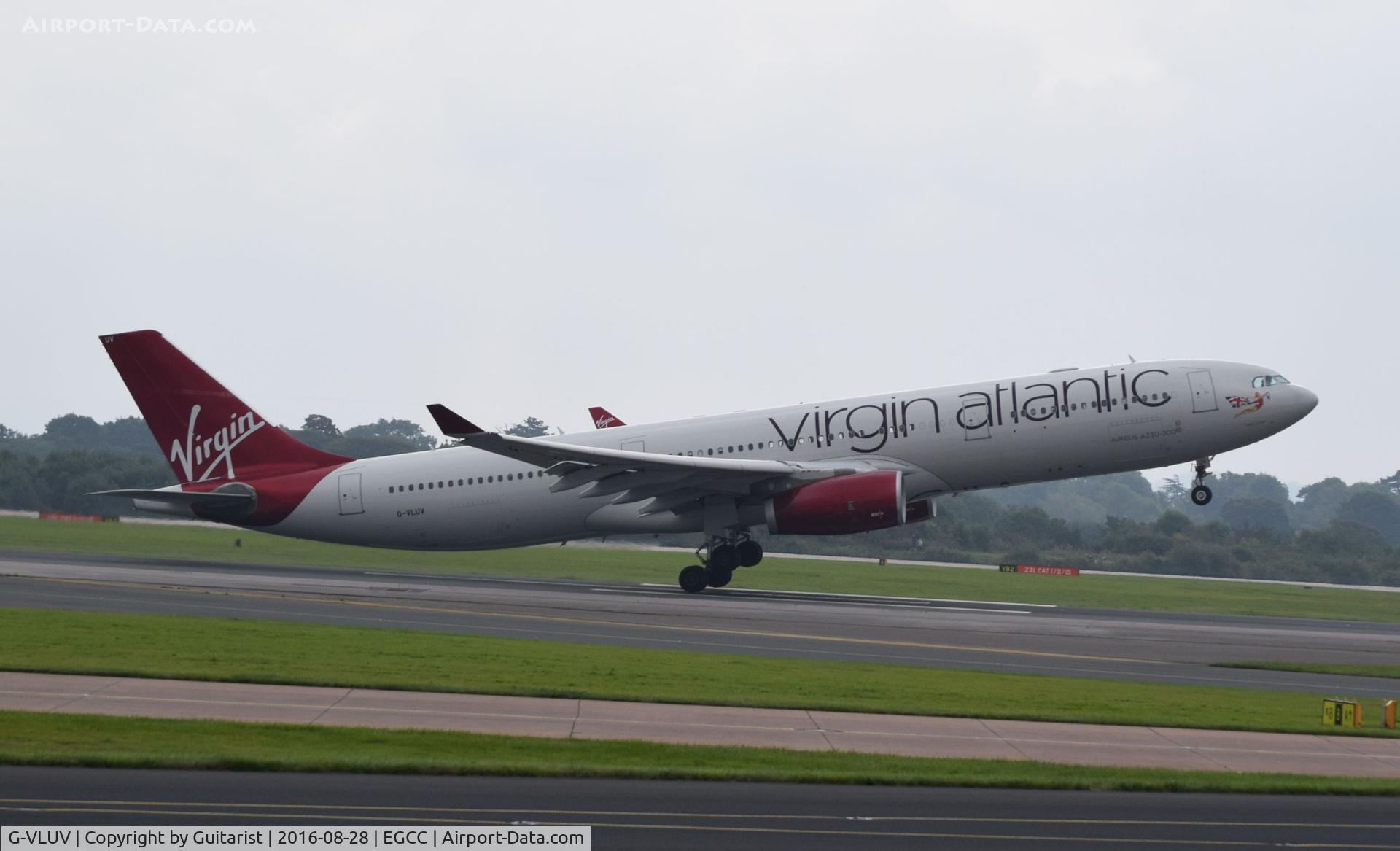 G-VLUV, 2010 Airbus A330-343X C/N 1206, At Manchester