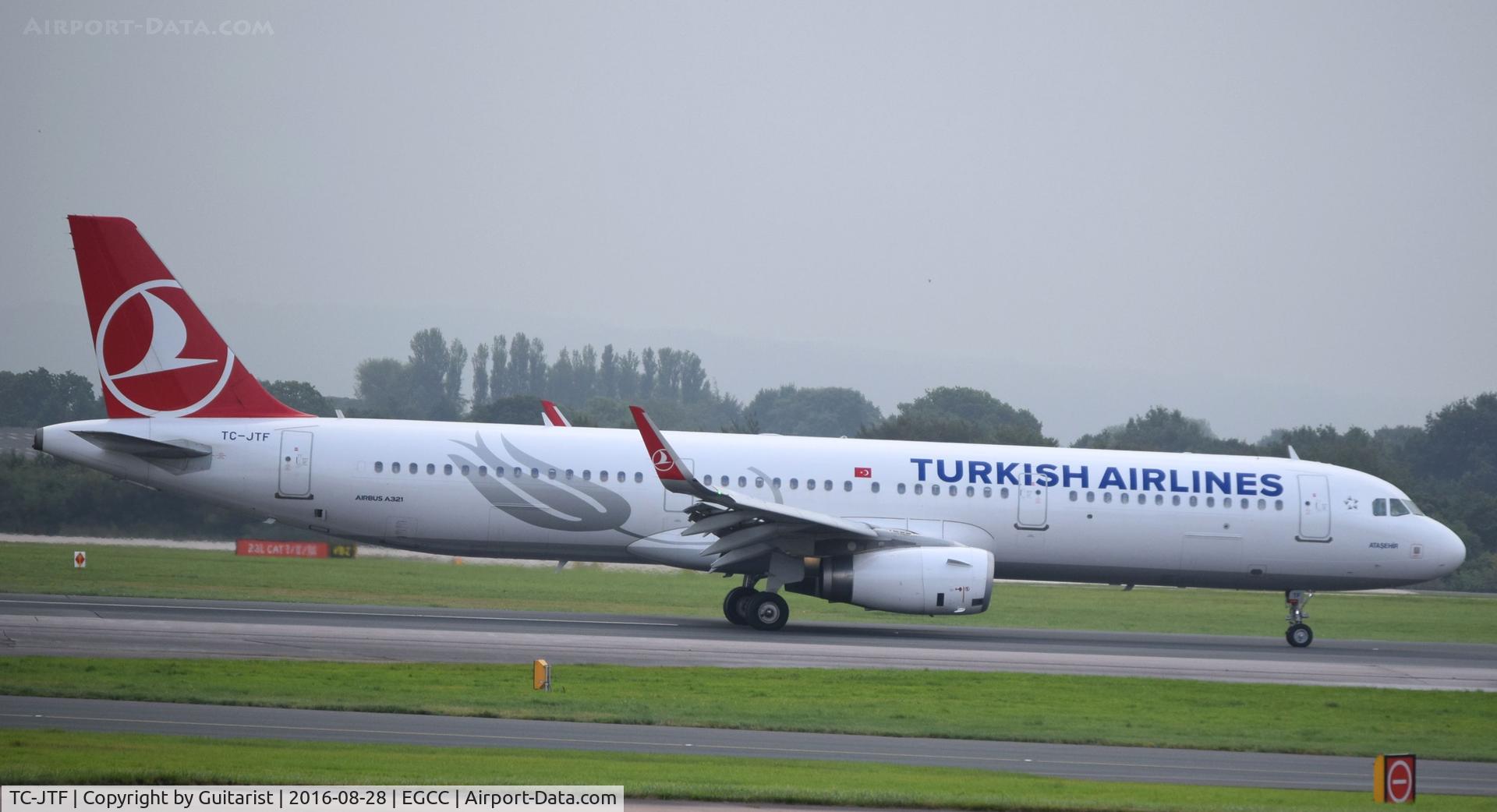 TC-JTF, 2016 Airbus A321-231 C/N 6987, At Manchester