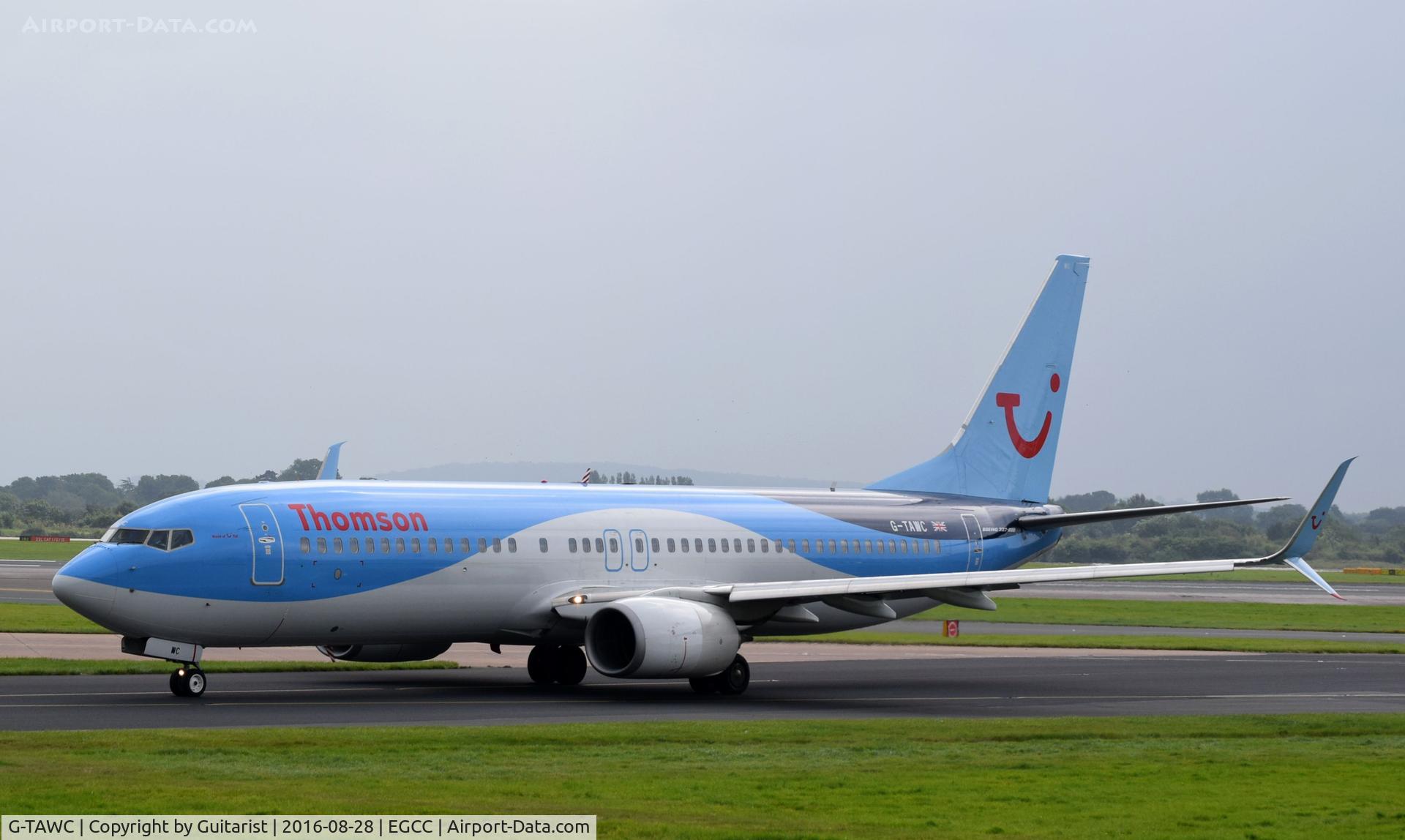 G-TAWC, 2012 Boeing 737-8K5 C/N 39922, At Manchester