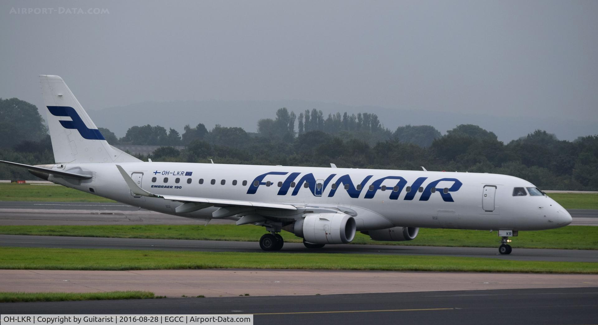 OH-LKR, 2011 Embraer 190LR (ERJ-190-100LR) C/N 19000436, At Manchester