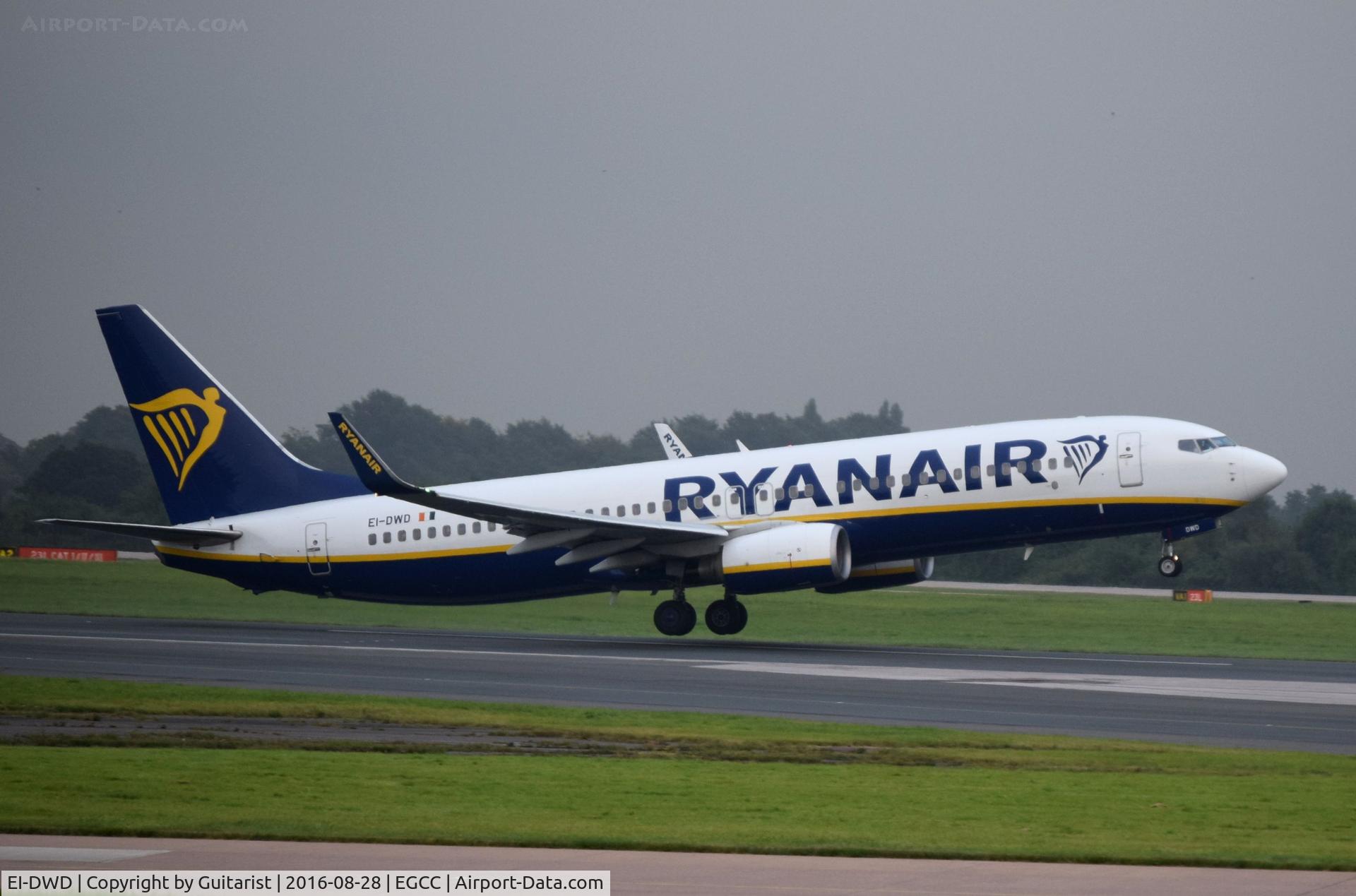 EI-DWD, 2007 Boeing 737-8AS C/N 33642, At Manchester