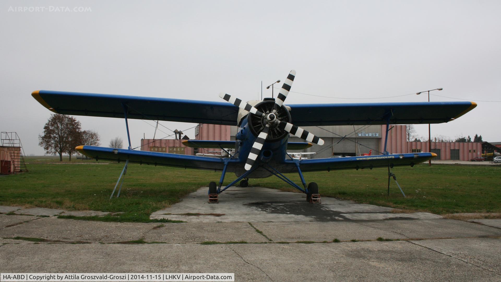 HA-ABD, 1989 Antonov An-2P C/N 1G235-21, Kaposújlak Airport, Hungary
