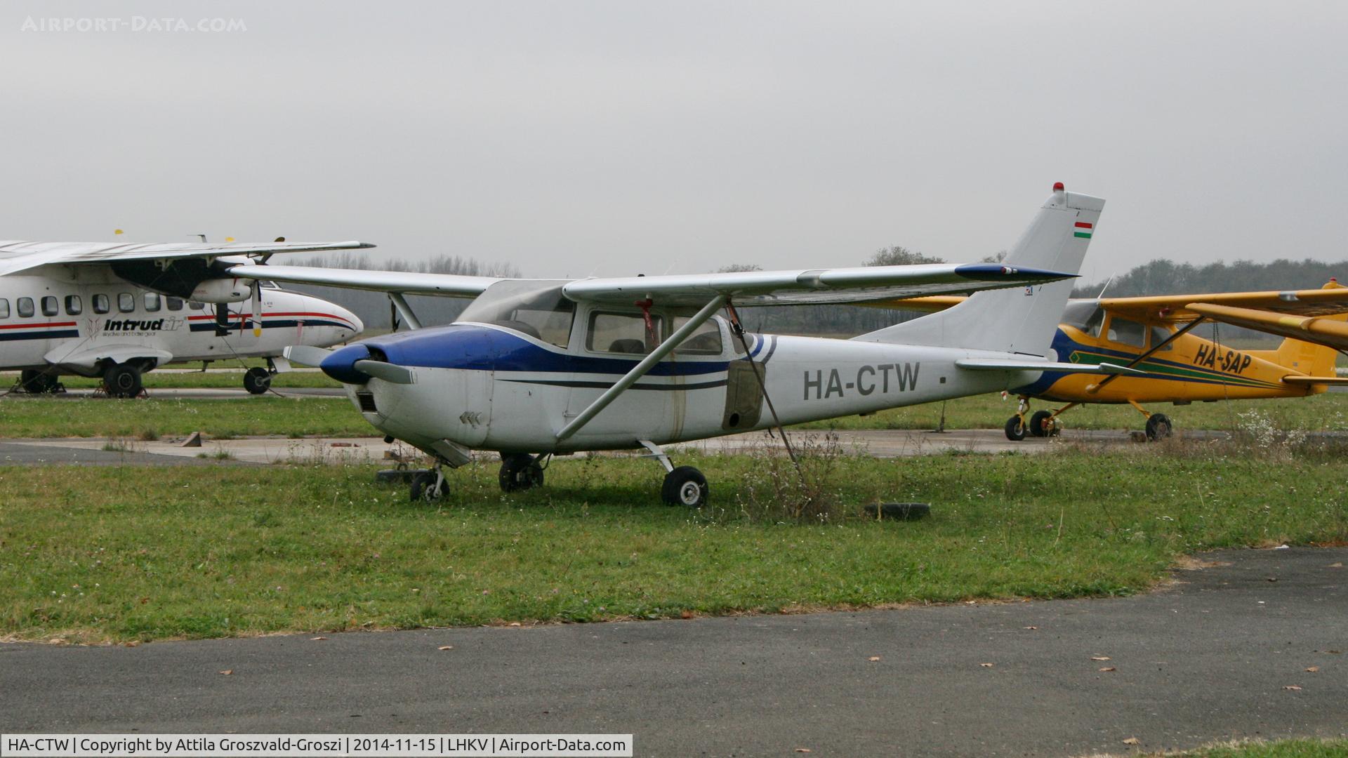 HA-CTW, Cessna 182E Skylane C/N 18253630, Kaposújlak Airport, Hungary