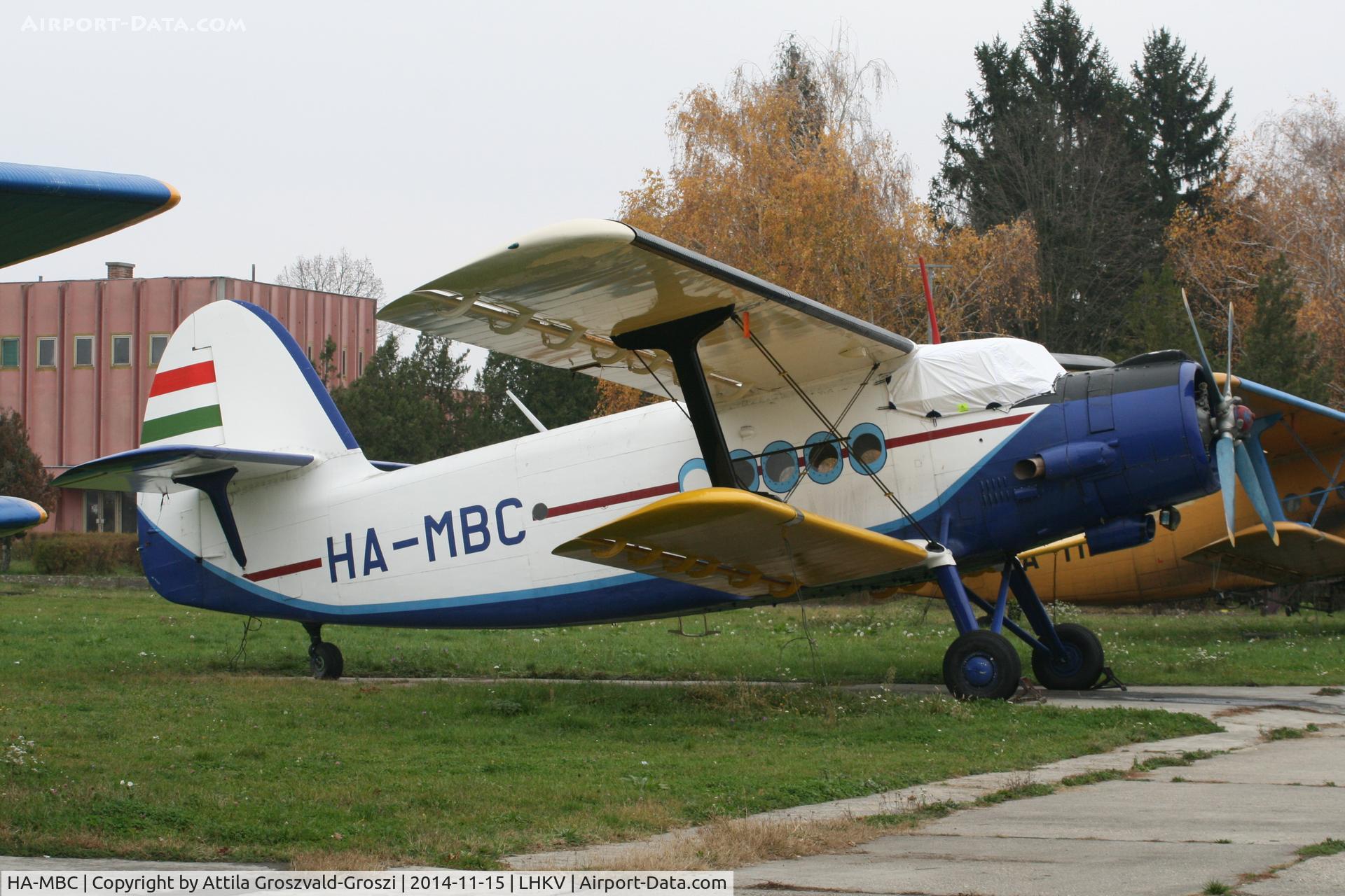 HA-MBC, 1975 PZL-Mielec An-2R C/N 1G161-08, Kaposújlak Airport, Hungary